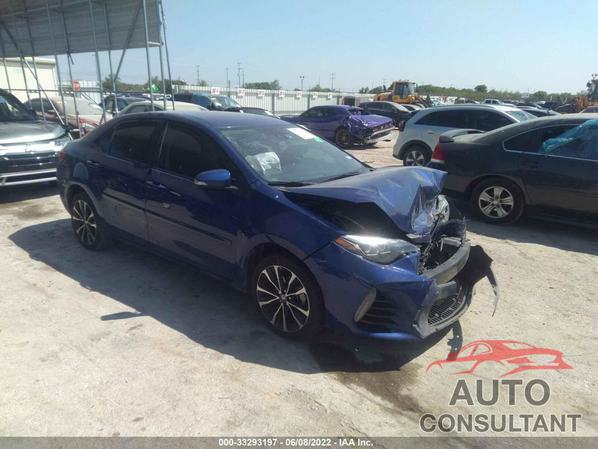 TOYOTA COROLLA 2018 - 5YFBURHE5JP843247