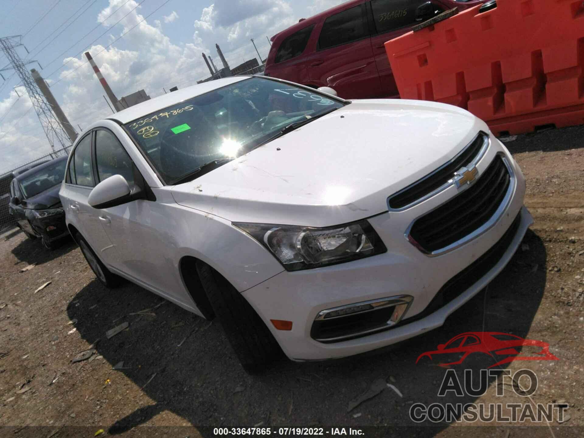 CHEVROLET CRUZE LIMITED 2016 - 1G1PF5SB9G7226637