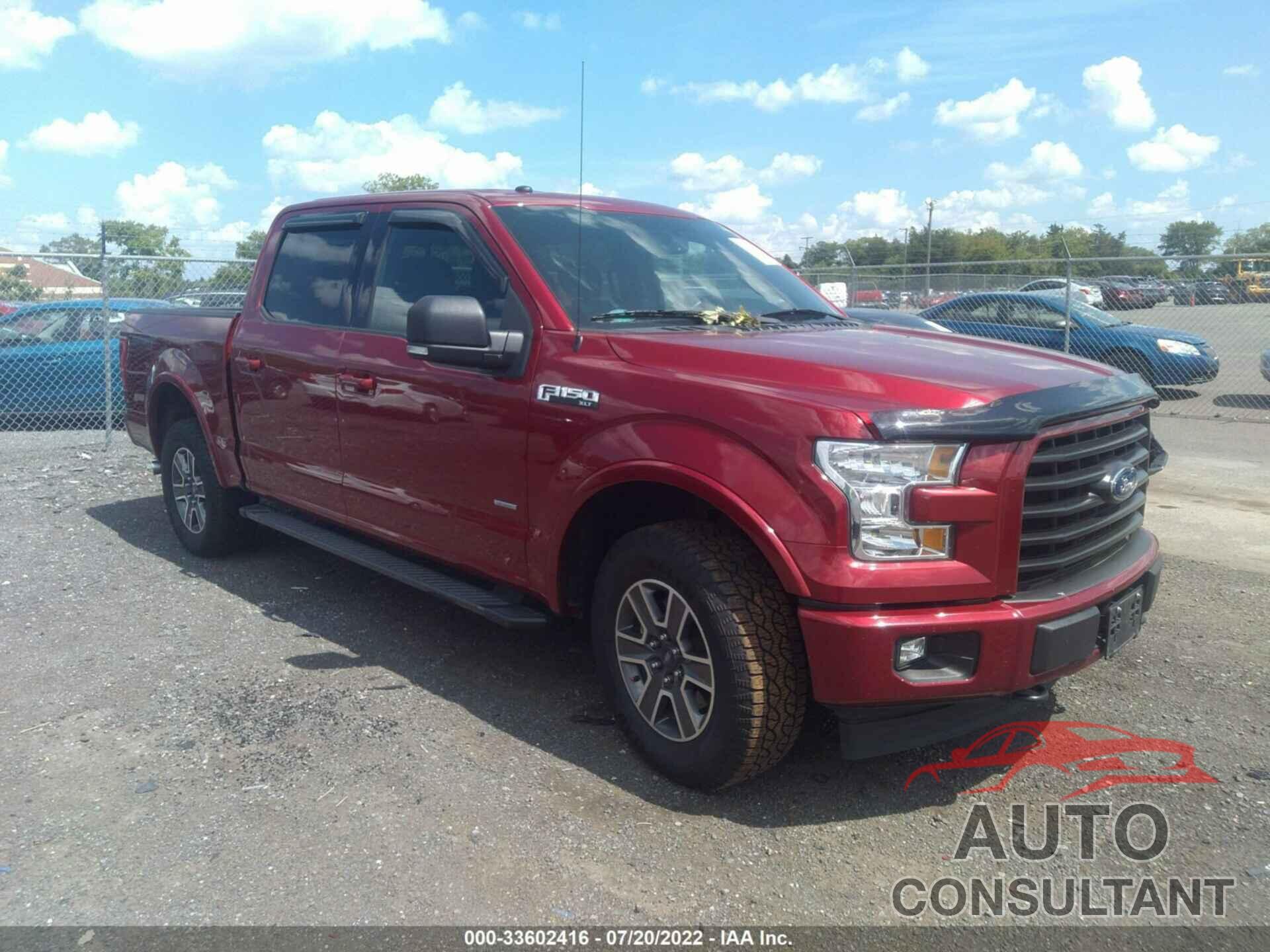 FORD F-150 2017 - 1FTEW1EP4HFC12201