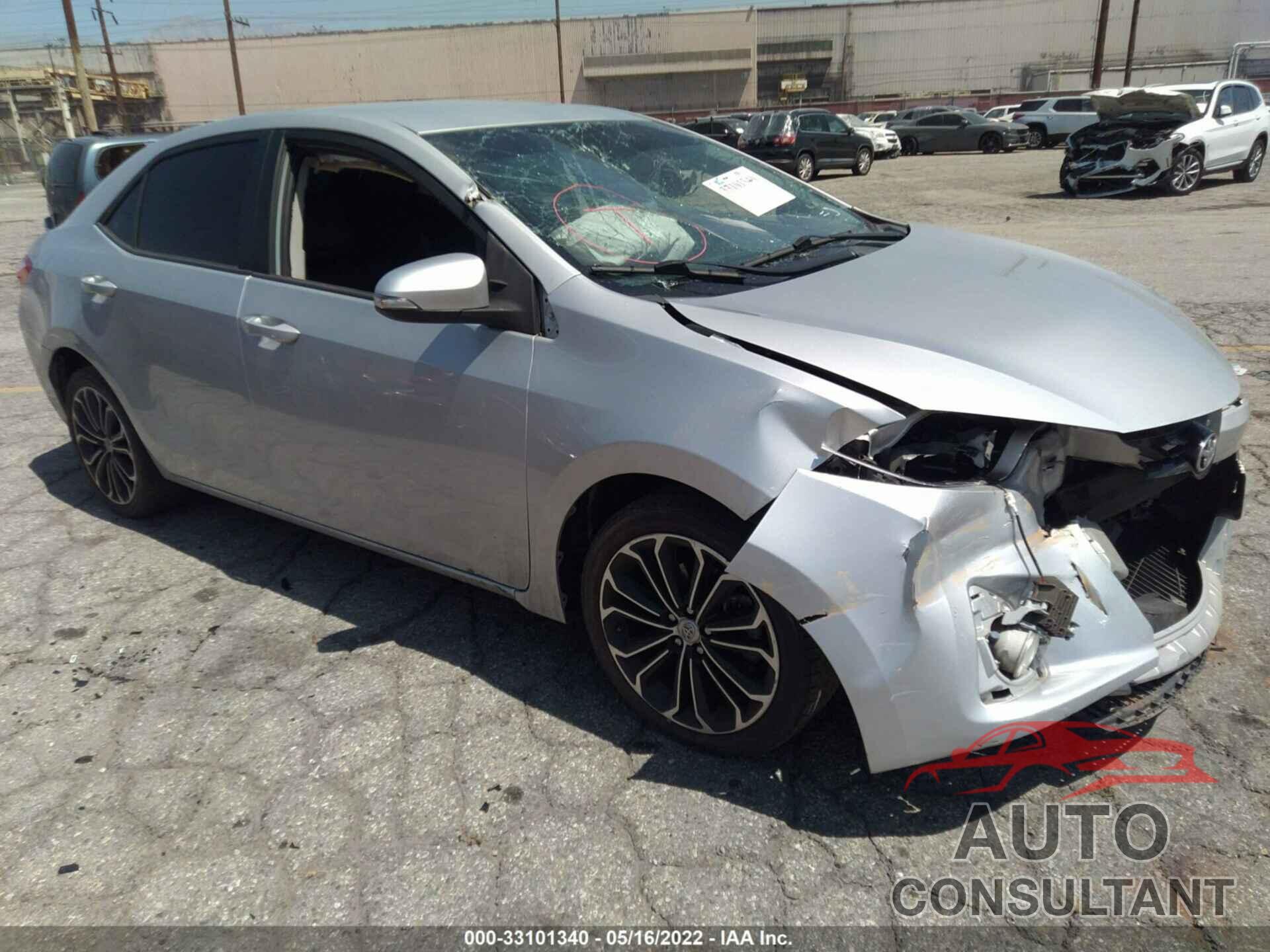 TOYOTA COROLLA 2016 - 5YFBURHE2GP368598