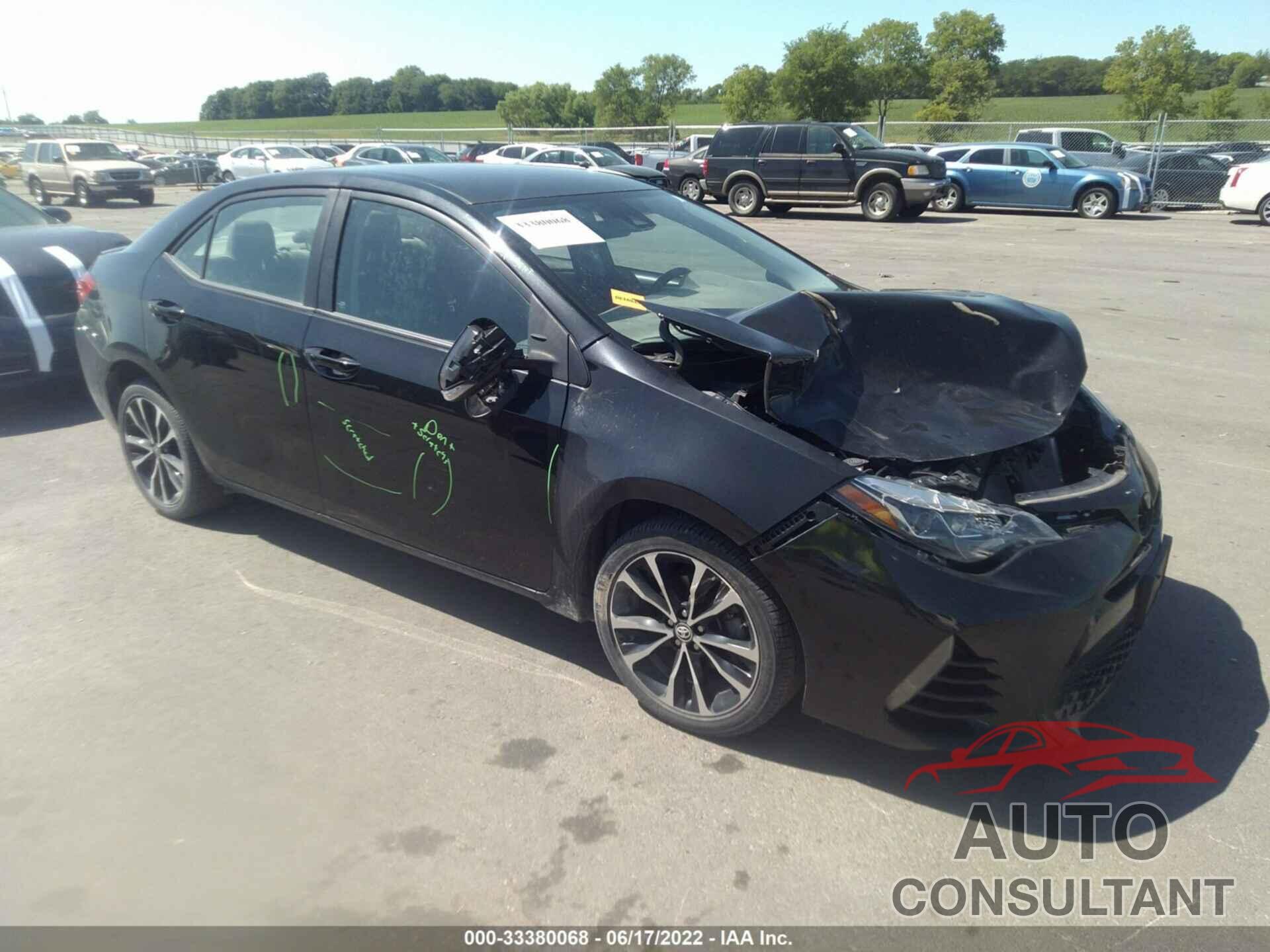 TOYOTA COROLLA 2017 - 2T1BURHE7HC925538