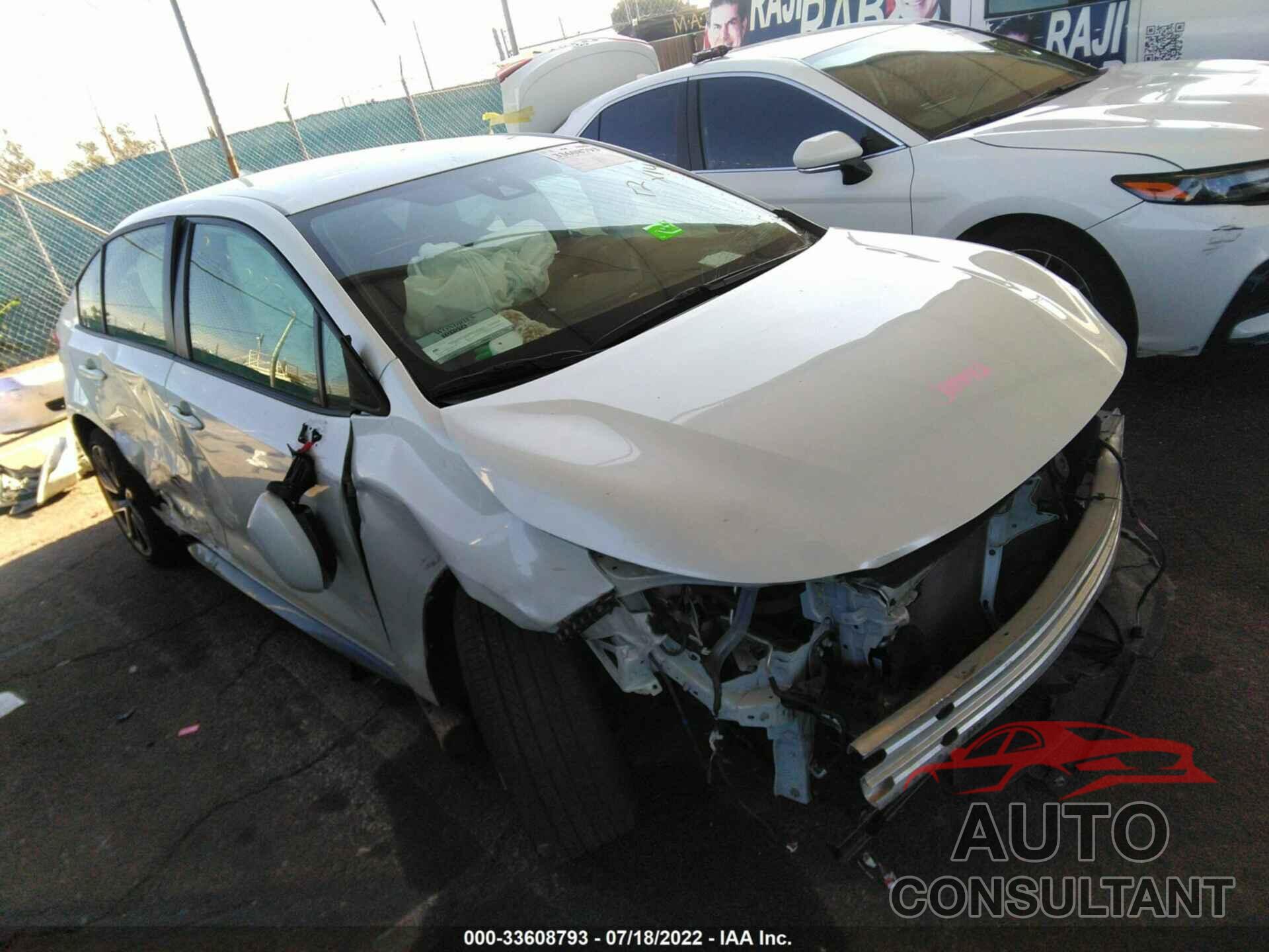 TOYOTA COROLLA 2020 - JTDS4RCEXLJ032199