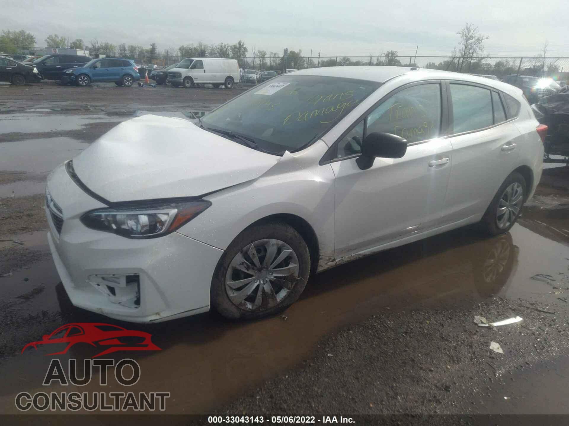 SUBARU IMPREZA 2019 - 4S3GTAB60K3722700