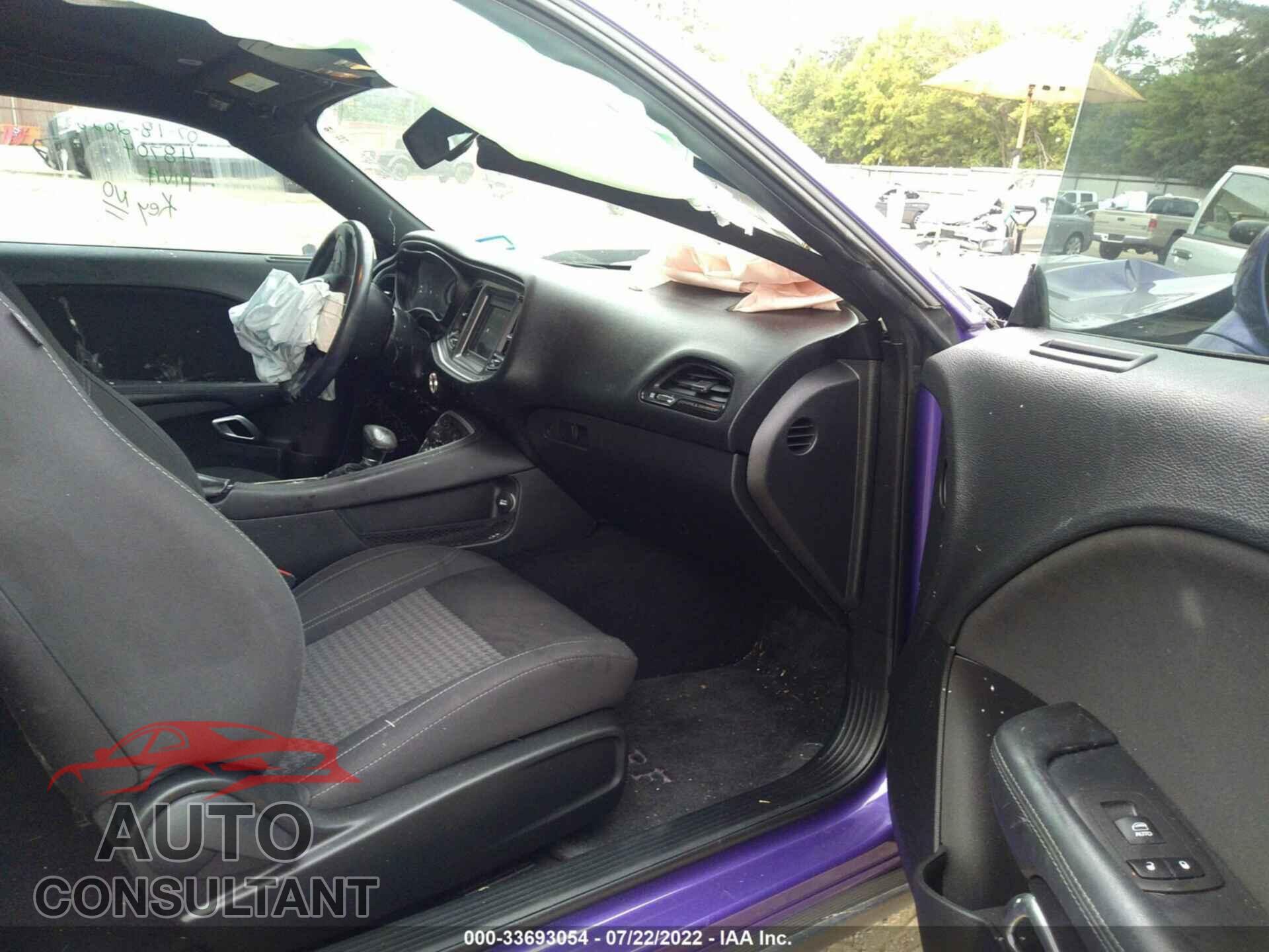 DODGE CHALLENGER 2019 - 2C3CDZAG0KH695097