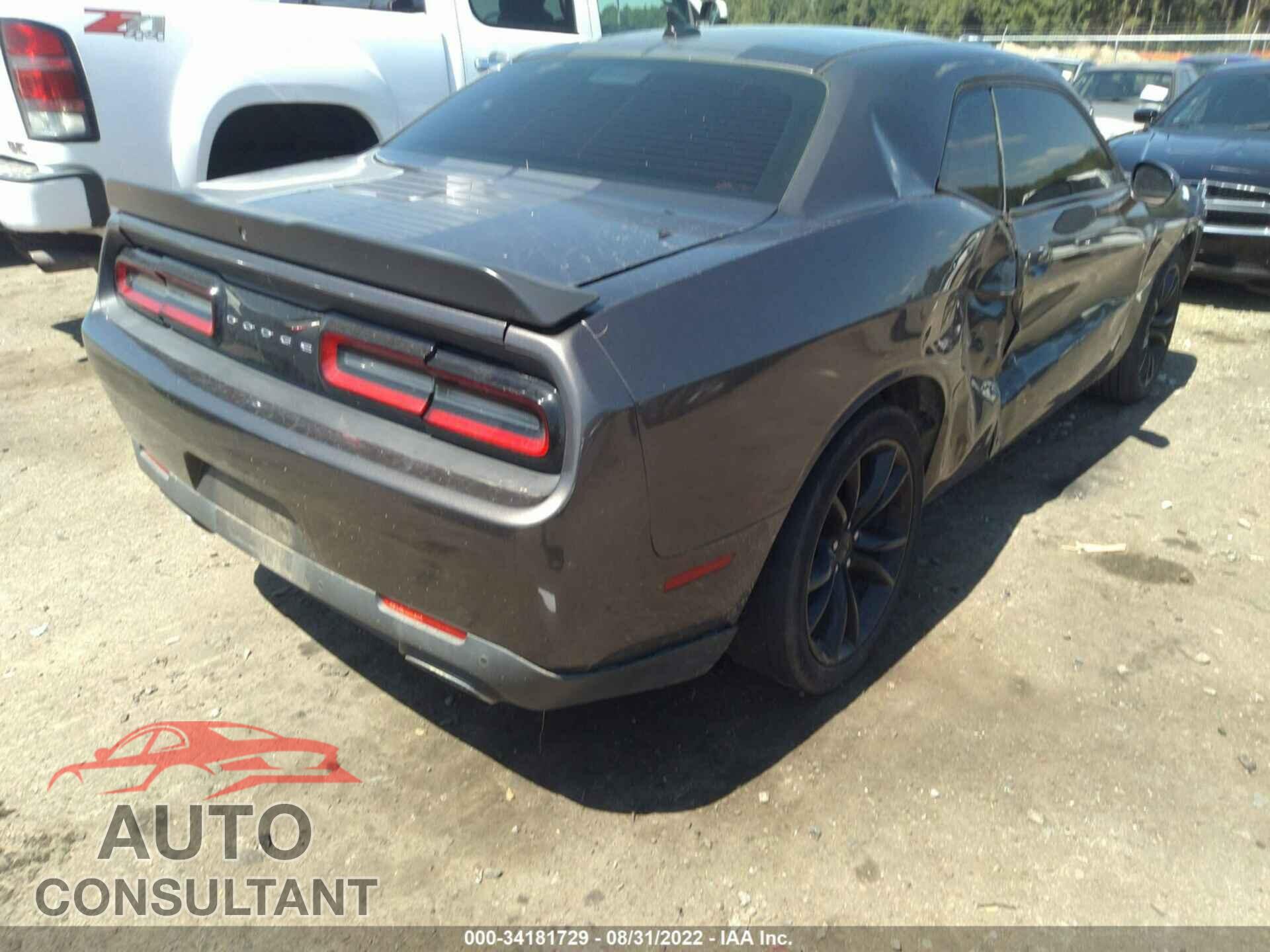 DODGE CHALLENGER 2016 - 2C3CDZAG3GH279472