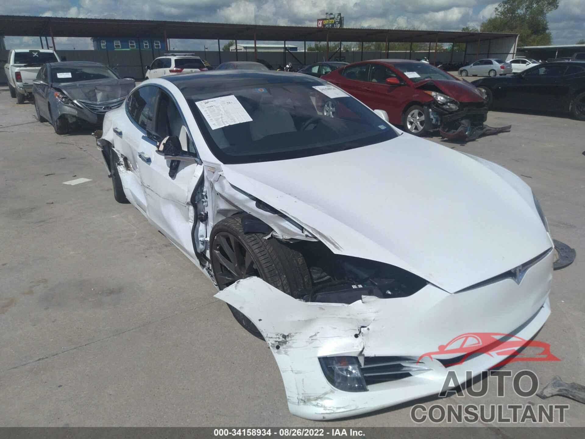 TESLA MODEL S 2021 - 5YJSA1E22MF423871