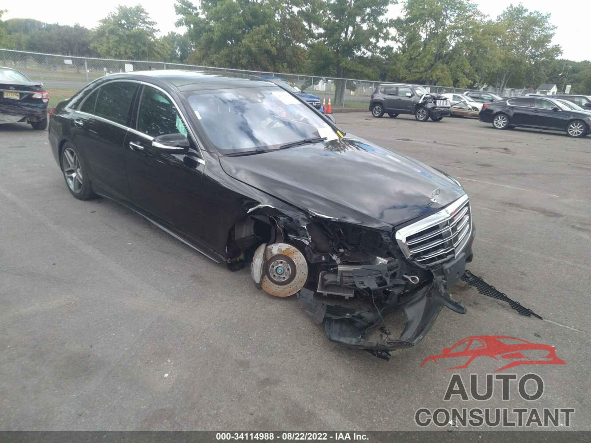 MERCEDES-BENZ S-CLASS 2018 - WDDUG8GB5JA396561