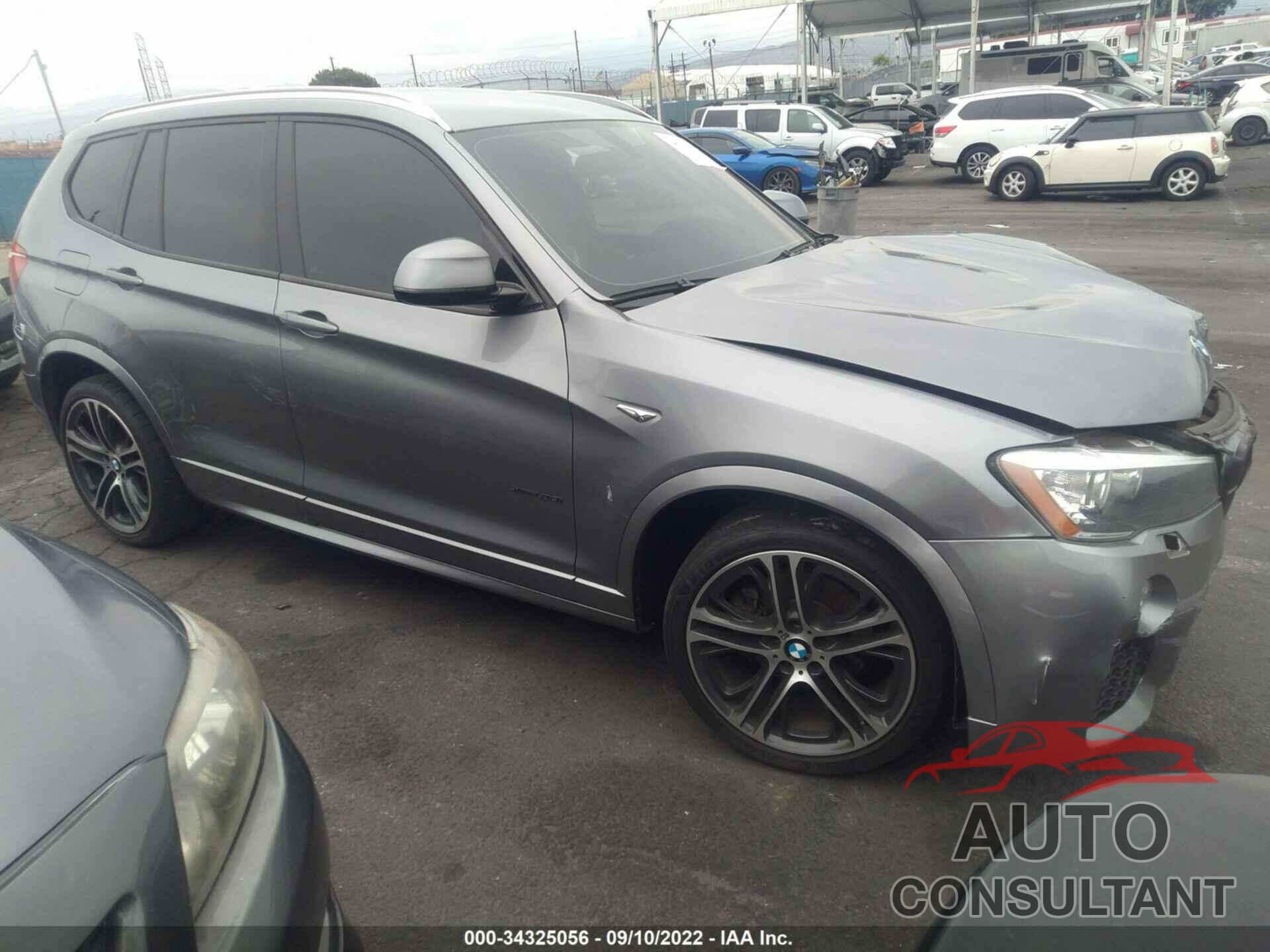 BMW X3 2016 - 5UXWX9C52G0D78544