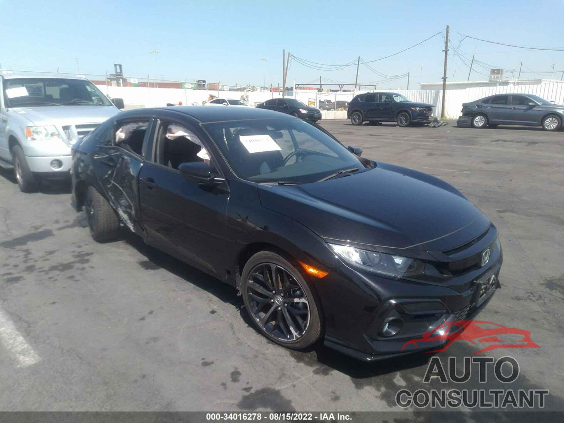 HONDA CIVIC HATCHBACK 2021 - SHHFK7H42MU414648