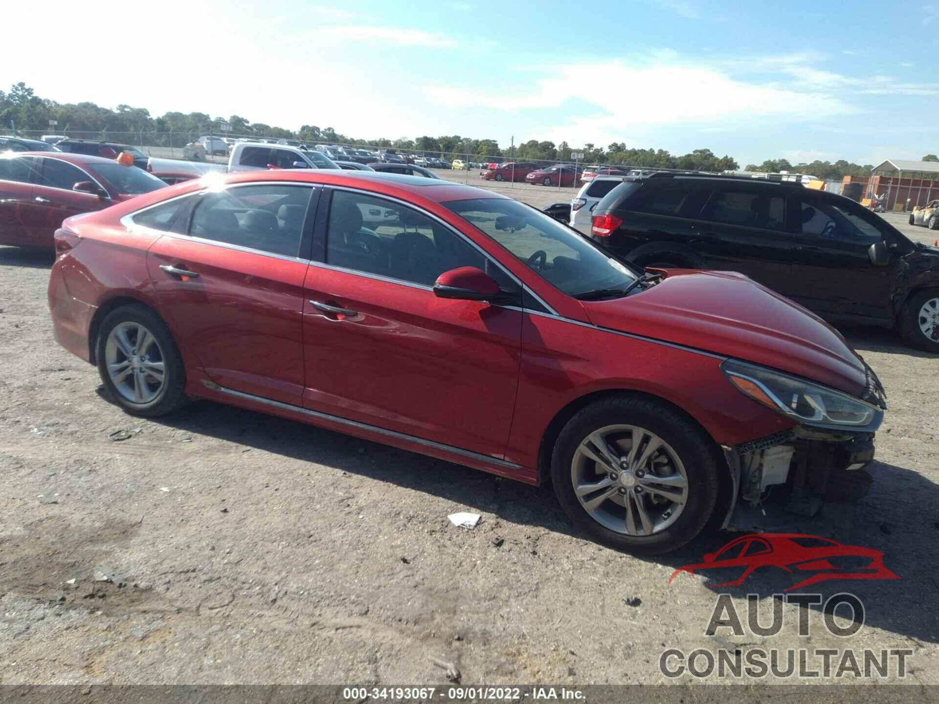 HYUNDAI SONATA 2018 - 5NPE34AF7JH638015