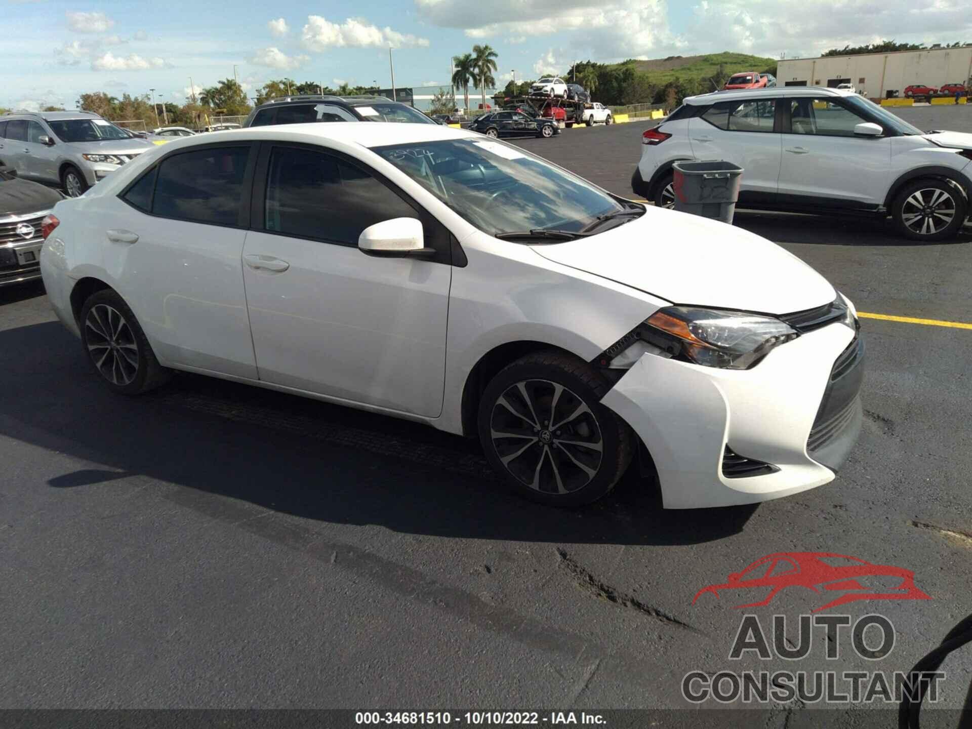 TOYOTA COROLLA 2017 - 5YFBURHE1HP733922
