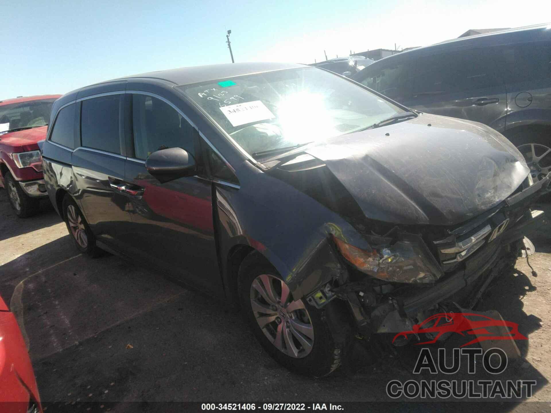 HONDA ODYSSEY 2016 - 5FNRL5H3XGB086102