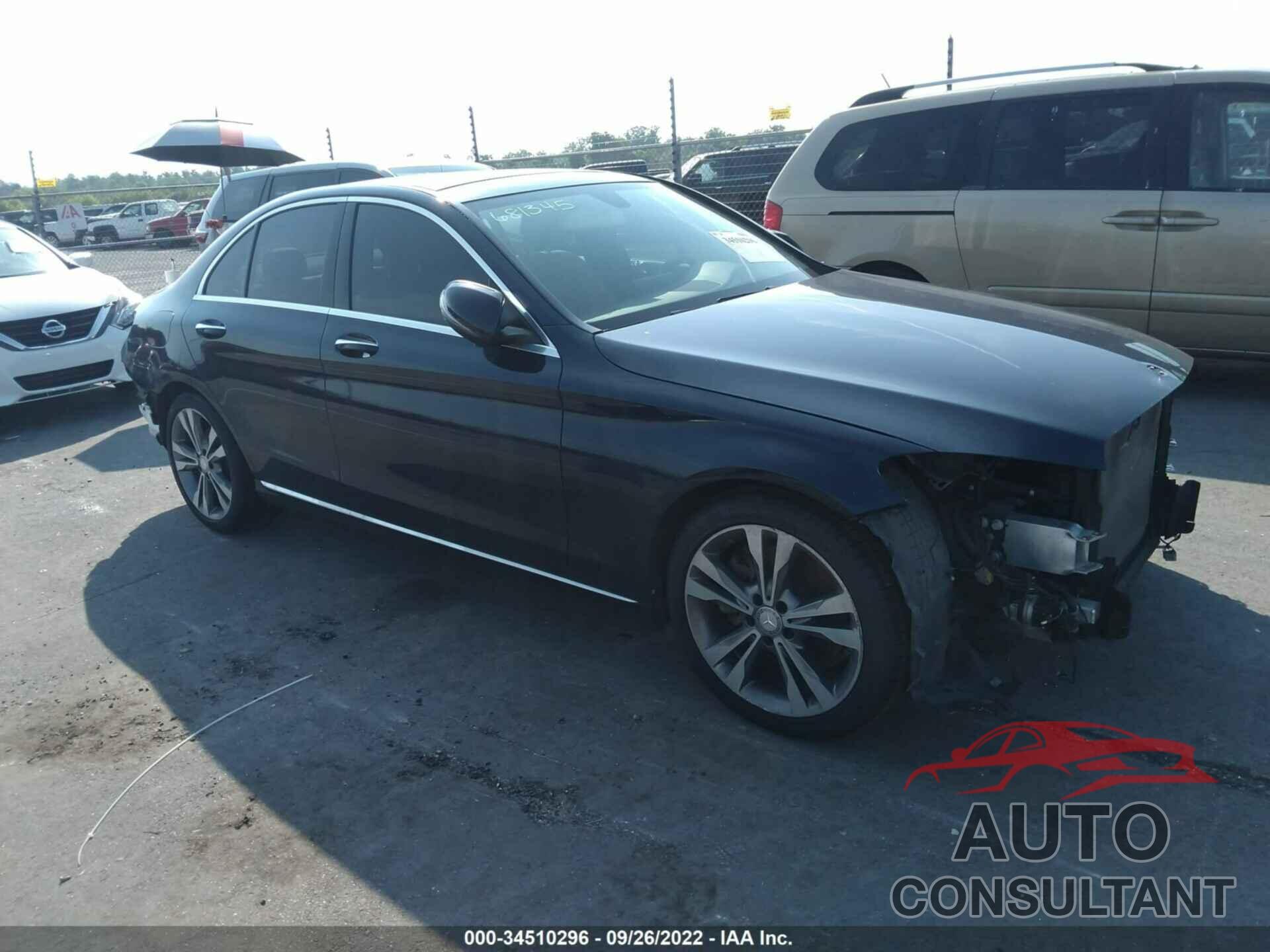 MERCEDES-BENZ C-CLASS 2016 - 55SWF4JB8GU164610