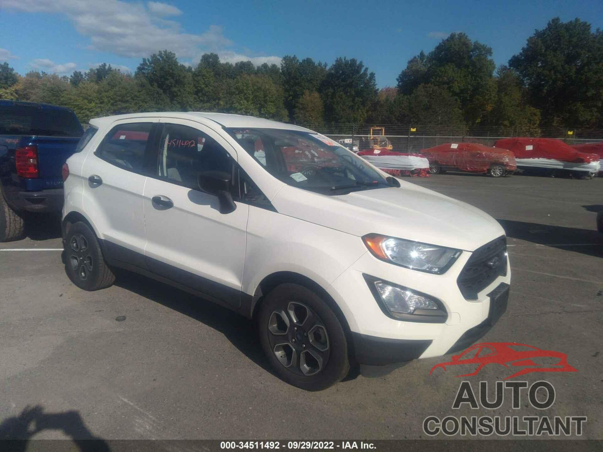 FORD ECOSPORT 2019 - MAJ3S2FE3KC280039