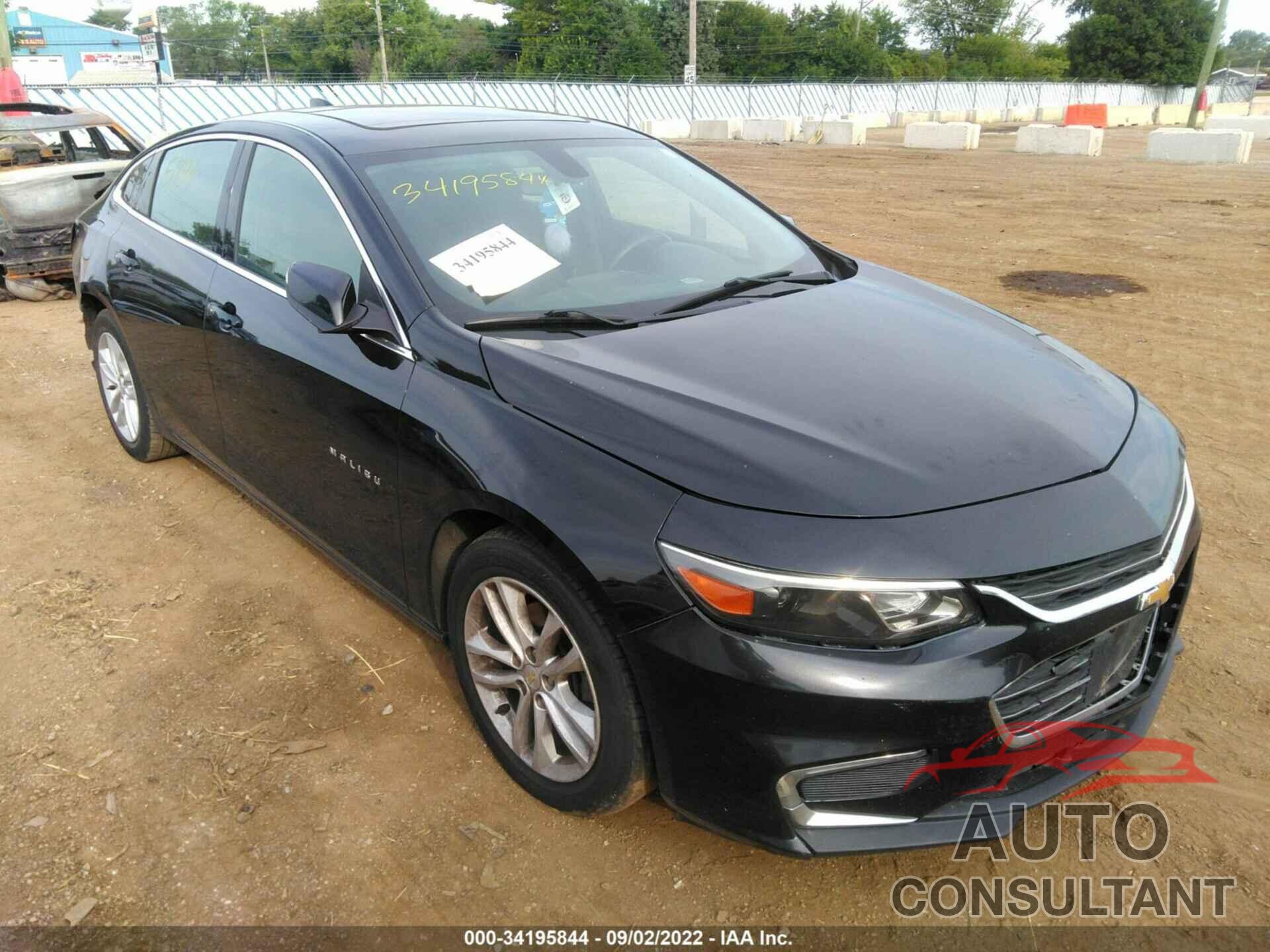 CHEVROLET MALIBU 2016 - 1G1ZE5ST7GF209863