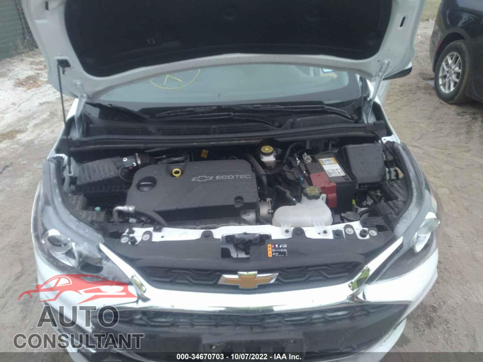 CHEVROLET SPARK 2022 - KL8CD6SA9NC012835
