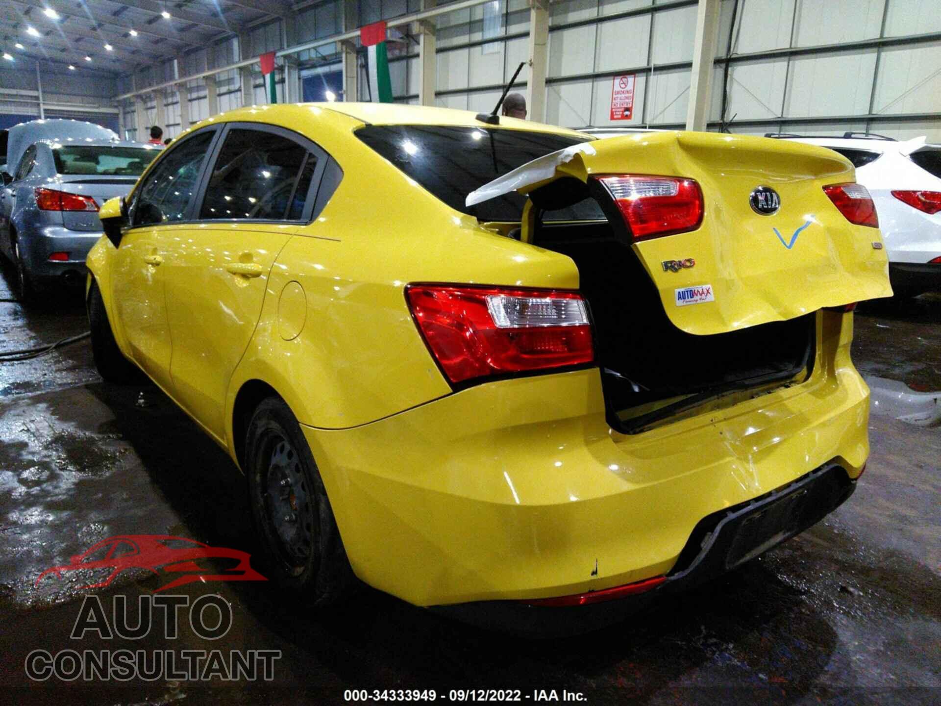KIA RIO 2016 - 00ADM4A38G6594721
