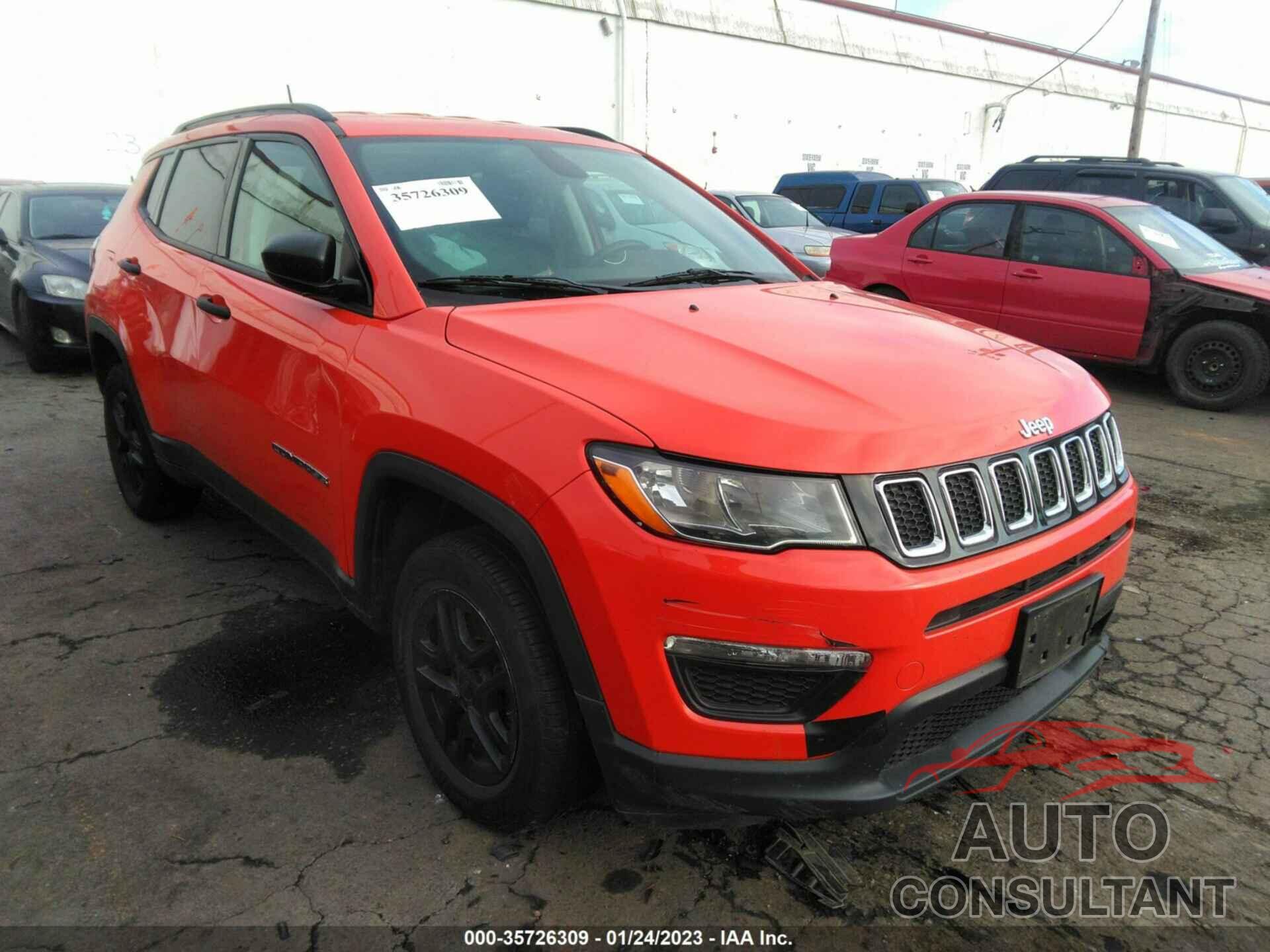 JEEP COMPASS 2018 - 3C4NJDAB8JT100717