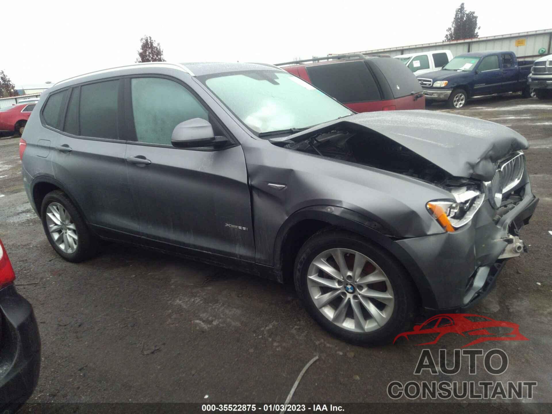 BMW X3 2016 - 5UXWX9C50G0D85248