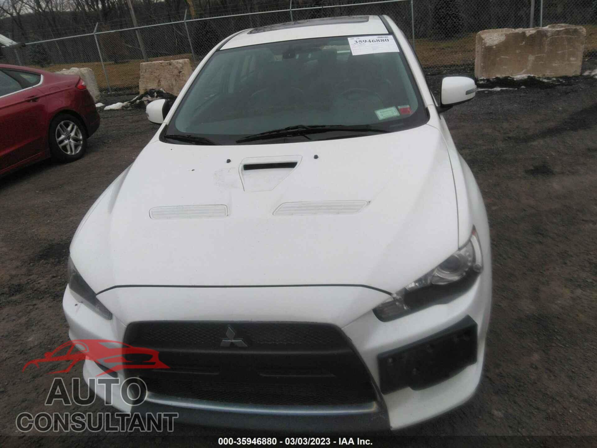 MITSUBISHI LANCER EVOLUTION 2015 - JA32W5FV5FU011972