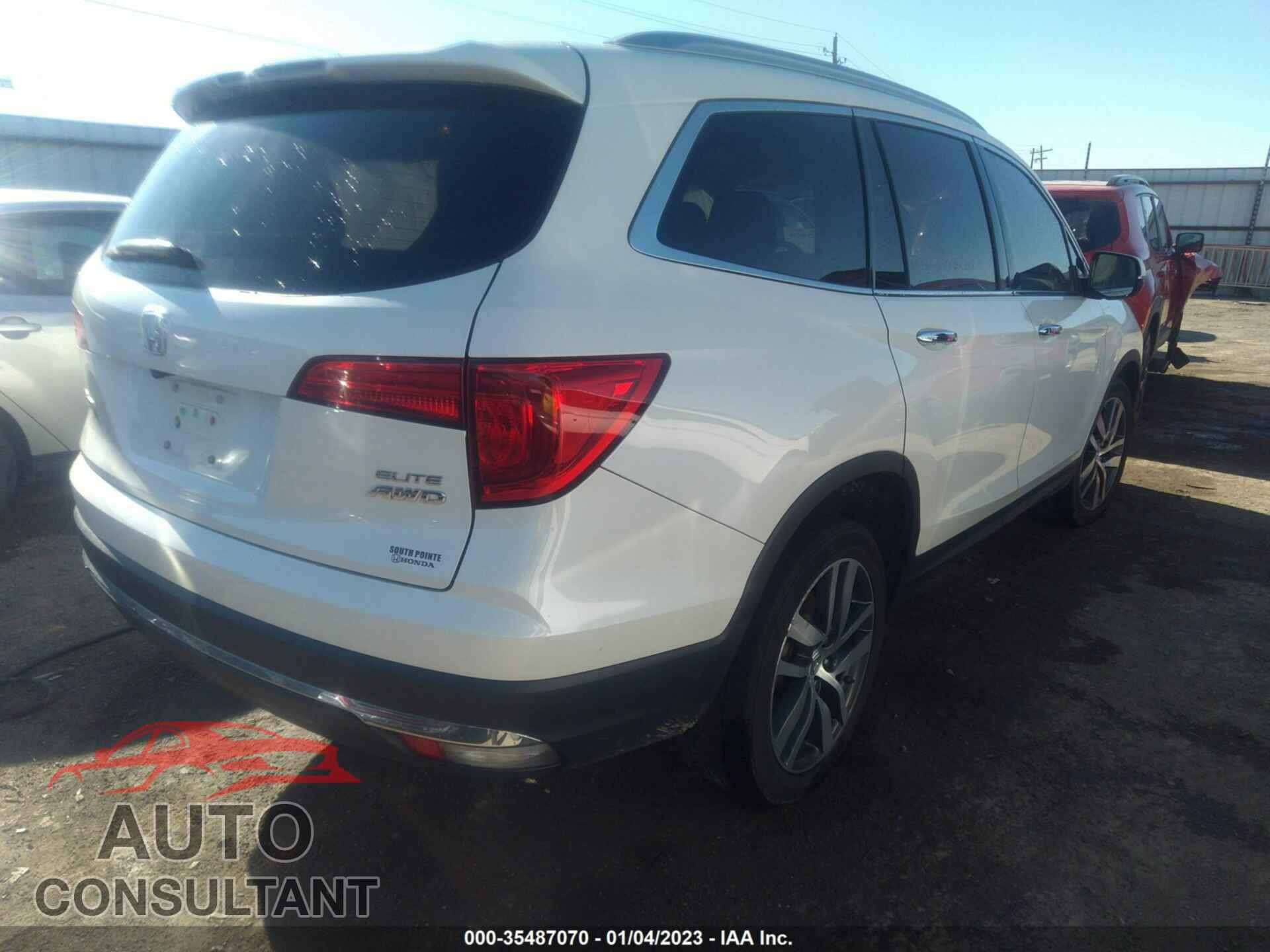 HONDA PILOT 2017 - 5FNYF6H06HB022820