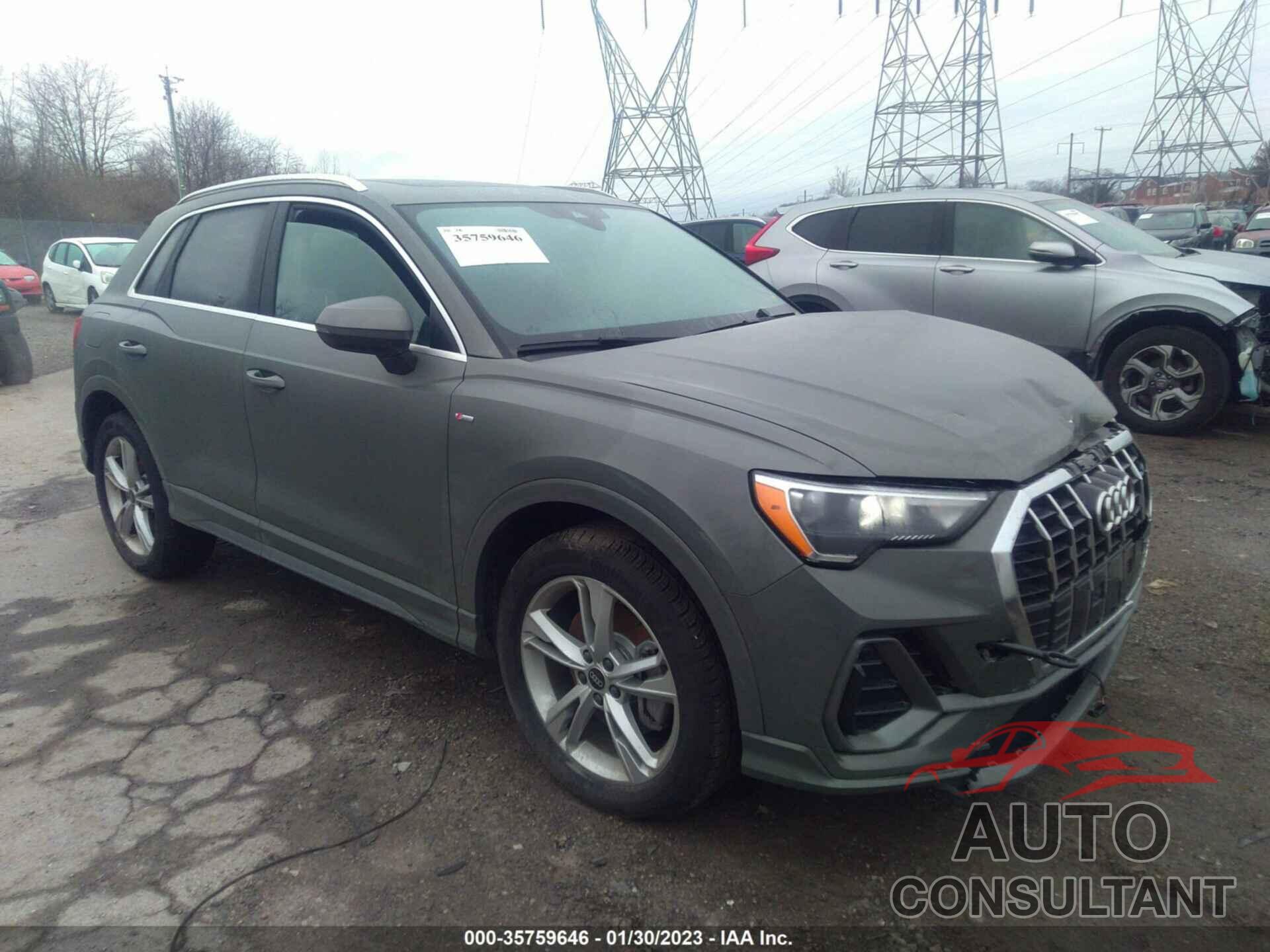 AUDI Q3 2022 - WA1DECF36N1054372