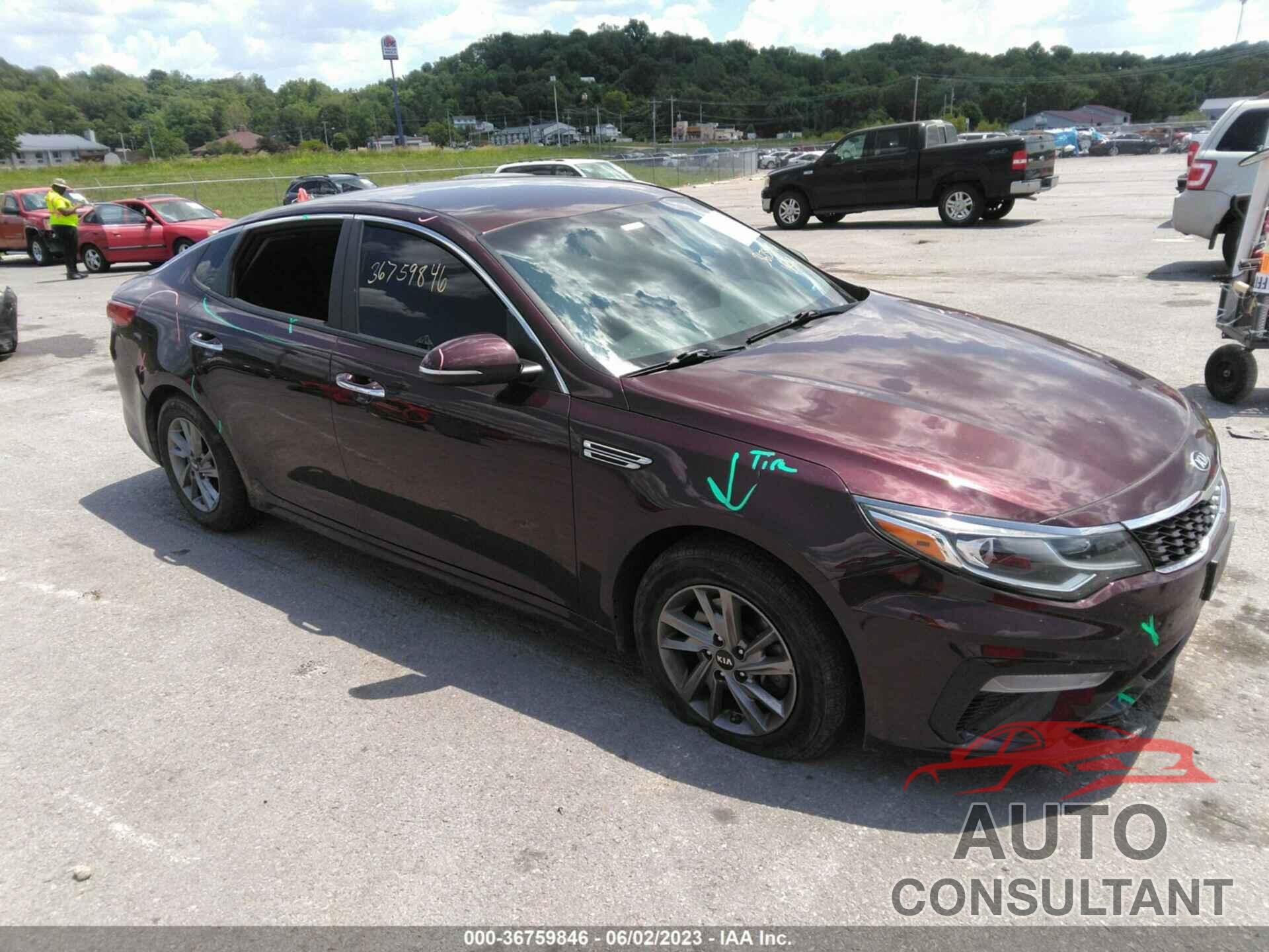 KIA OPTIMA 2019 - 5XXGT4L32KG281285