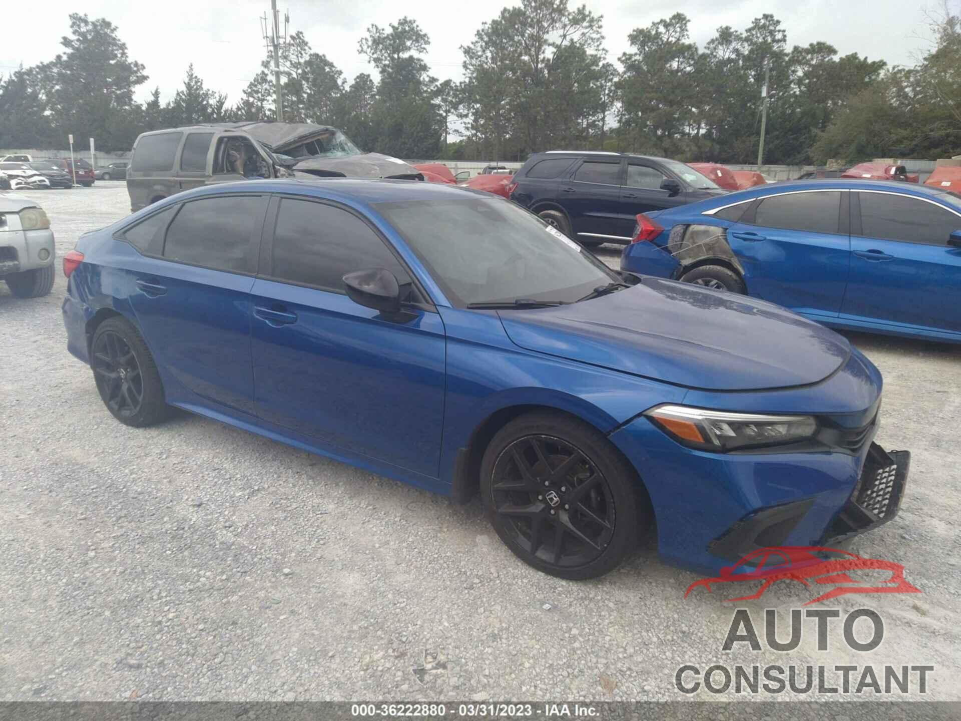 HONDA CIVIC 2022 - 2HGFE2F51NH543310
