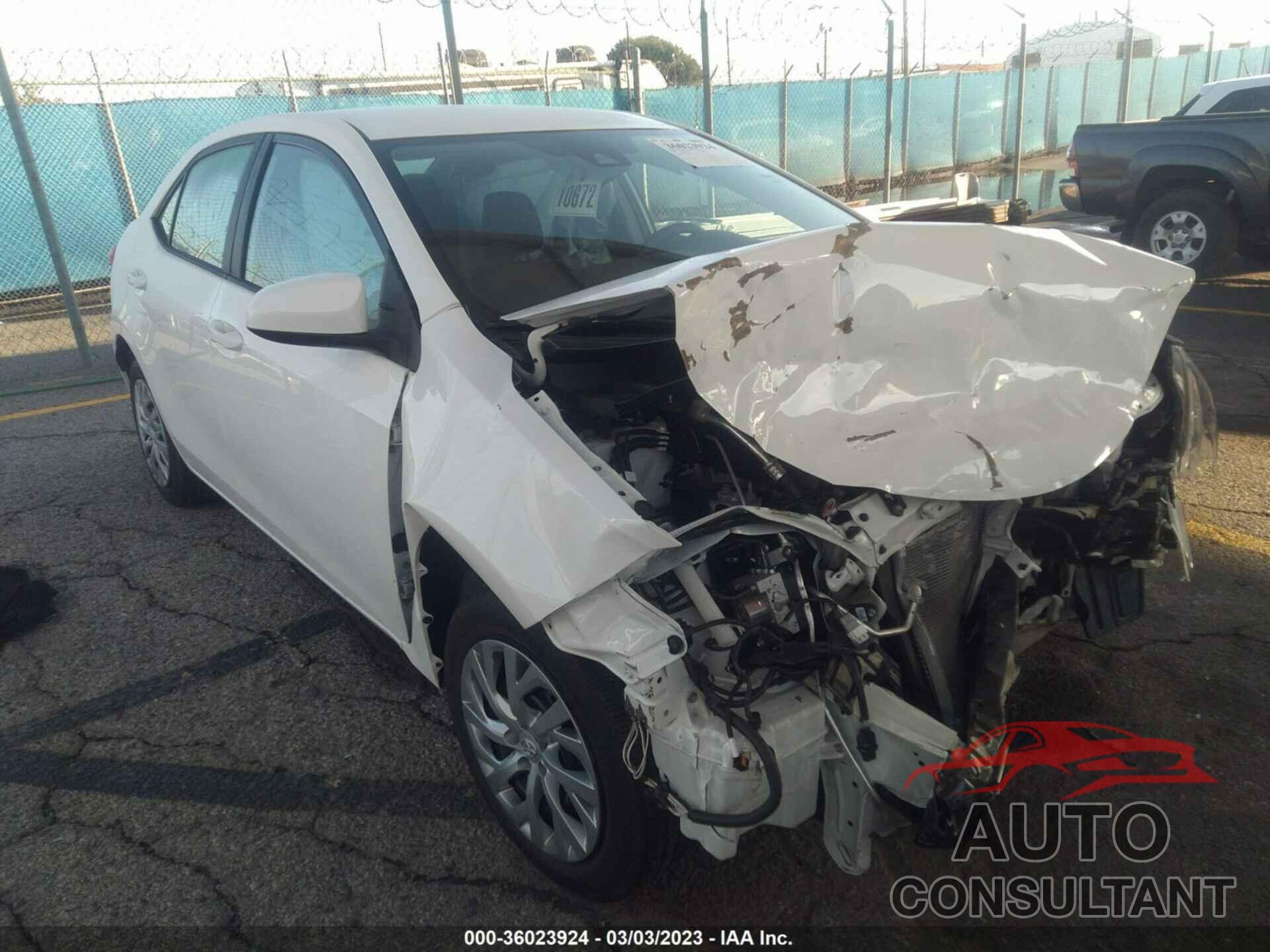 TOYOTA COROLLA 2017 - 5YFBURHE9HP734056