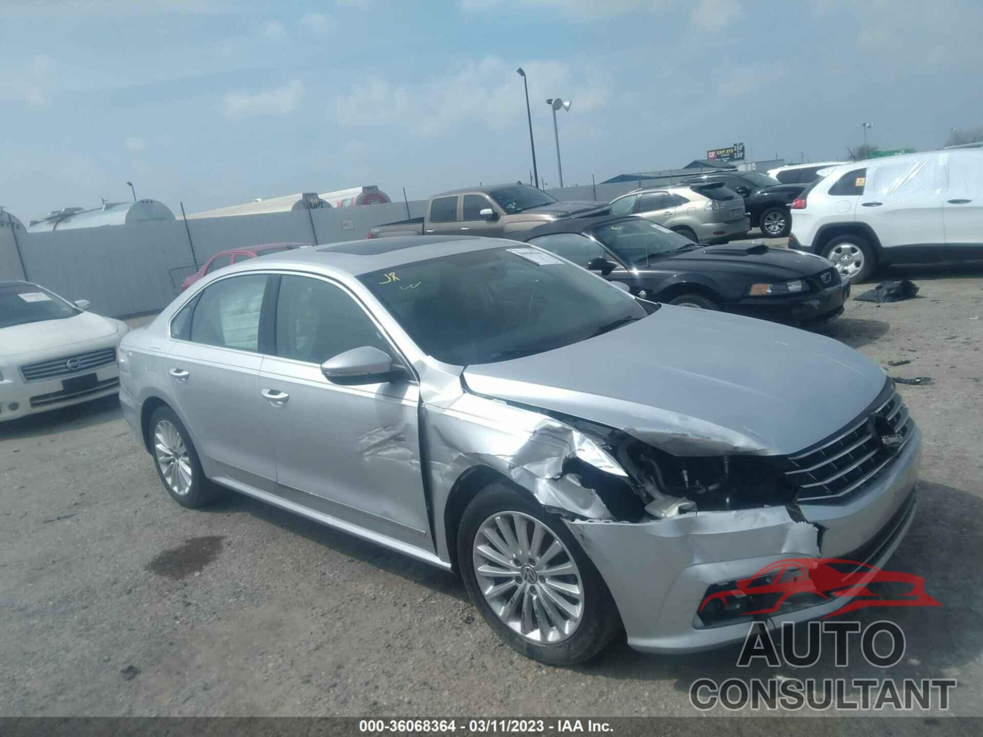 VOLKSWAGEN PASSAT 2016 - 1VWBT7A35GC020753
