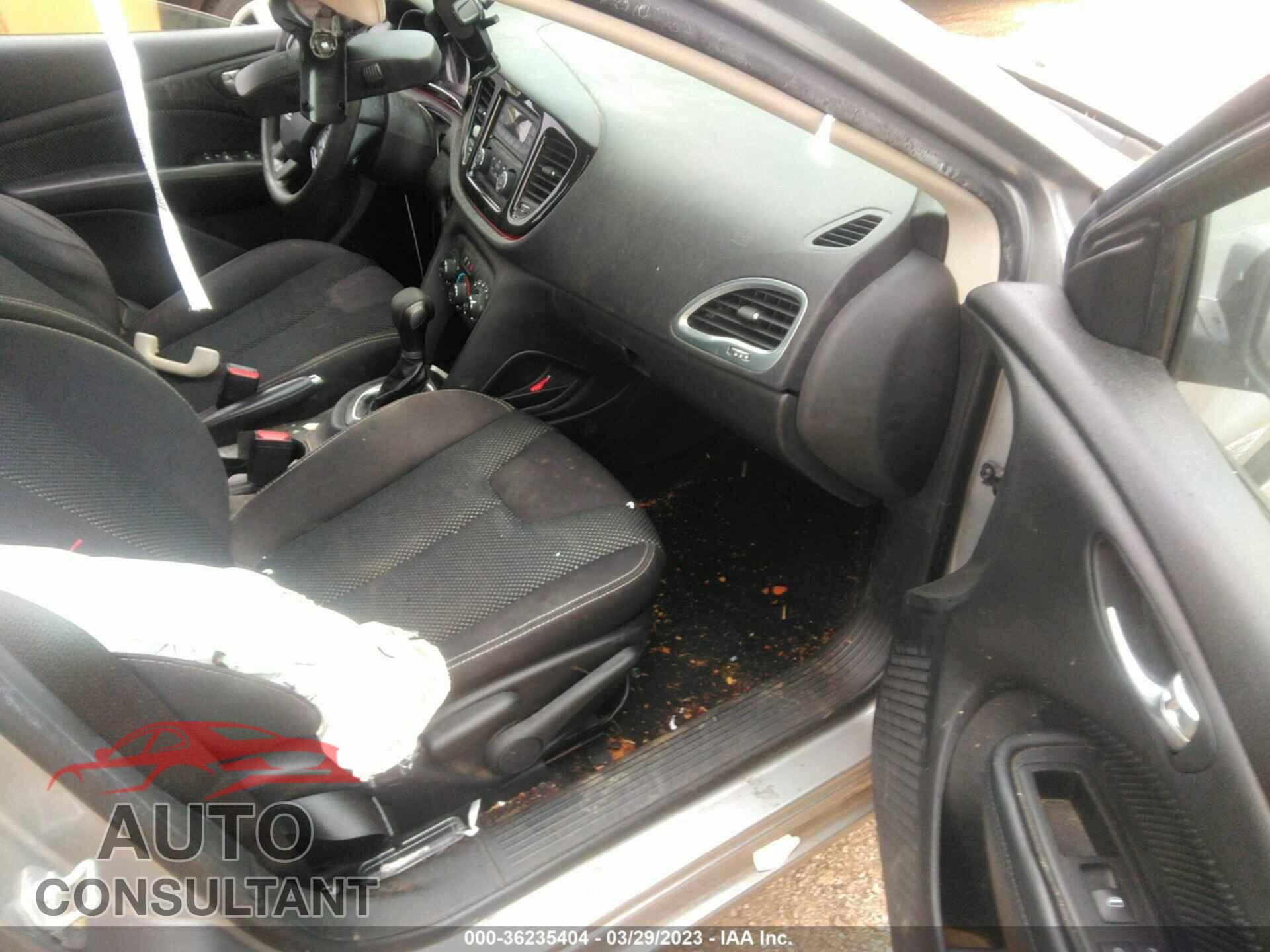 DODGE DART 2015 - 1C3CDFBB7FD275650