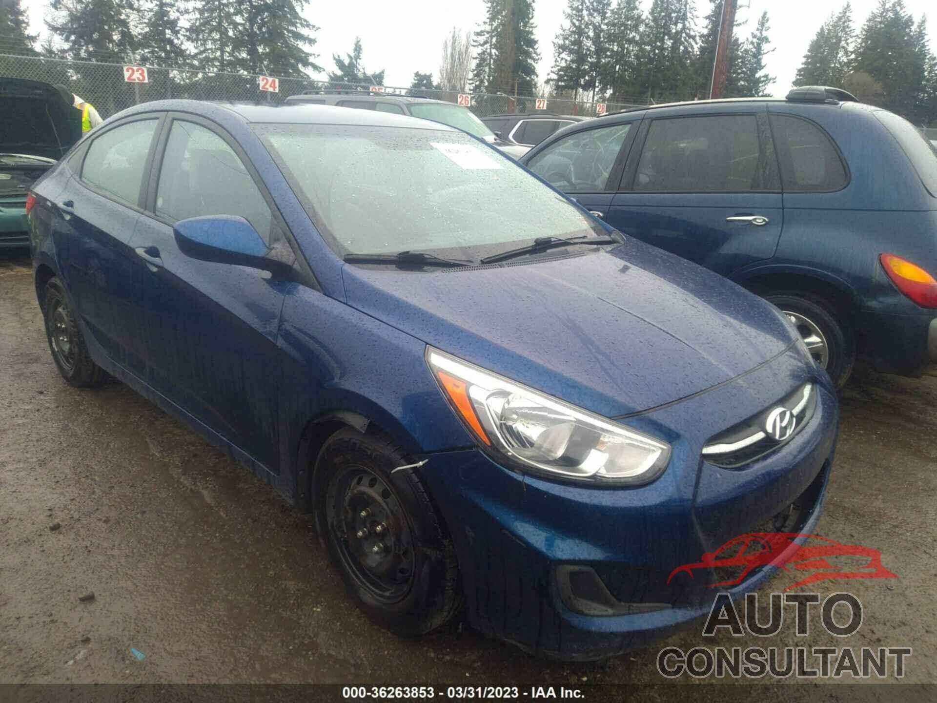 HYUNDAI ACCENT 2015 - KMHCT4AEXFU887190