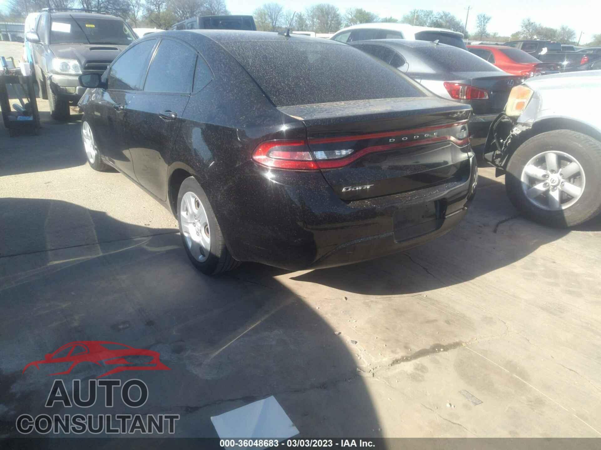 DODGE DART 2015 - 1C3CDFAA5FD337815