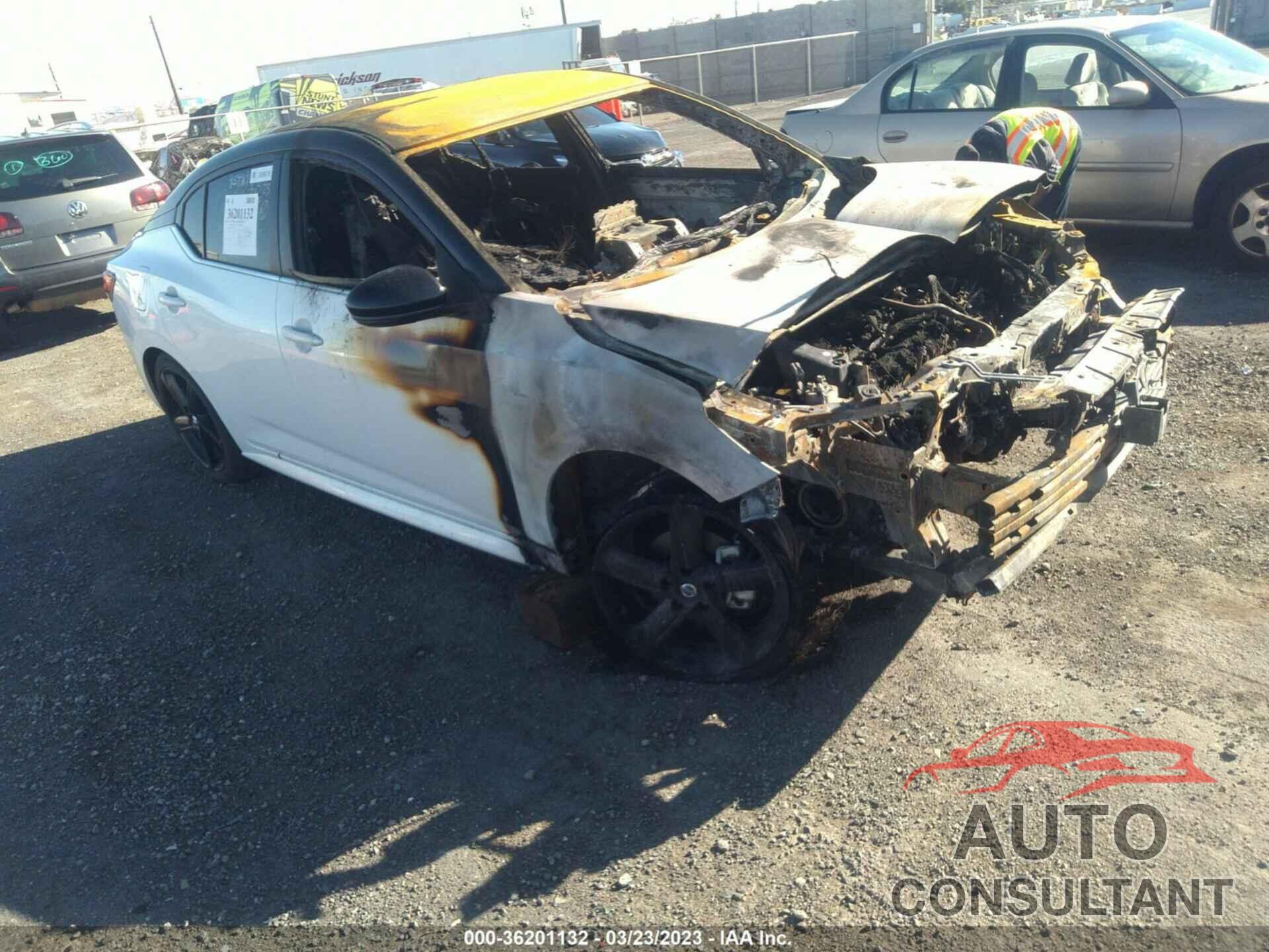 NISSAN SENTRA 2022 - 3N1AB8DV8NY262058