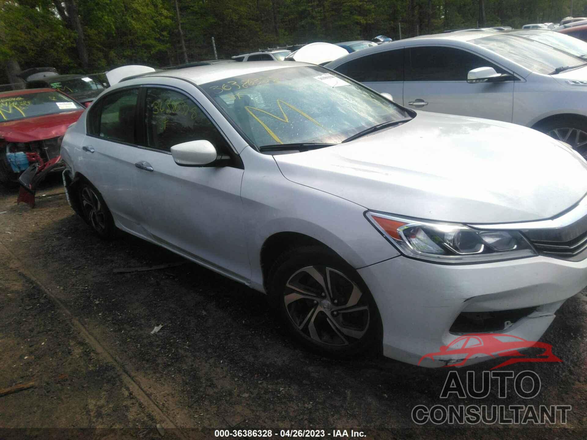HONDA ACCORD 2016 - 1HGCR2F38GA165395