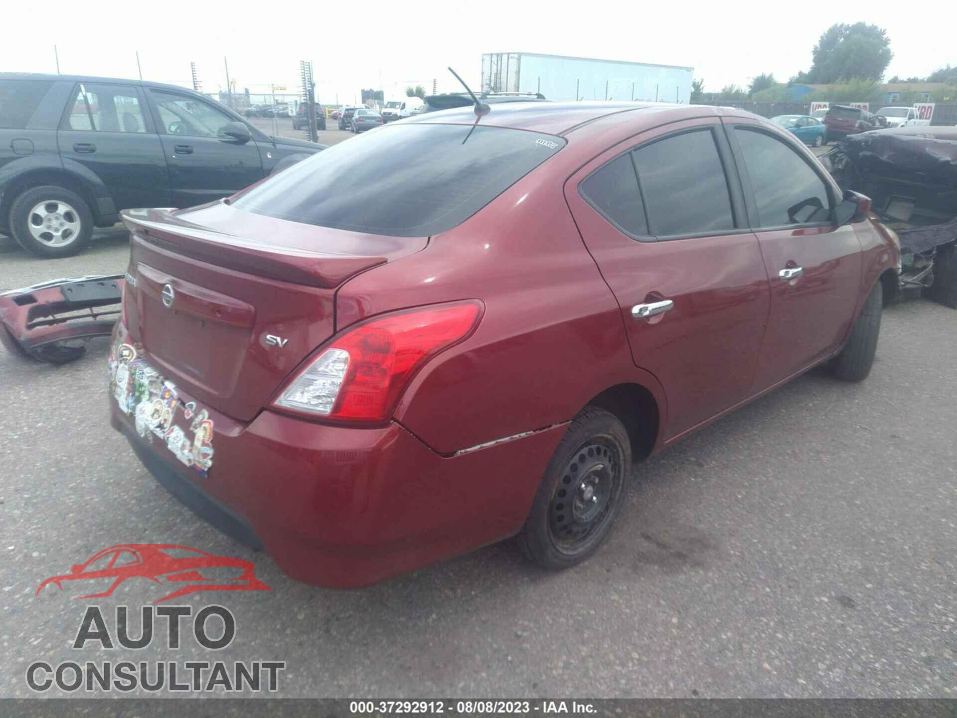 NISSAN VERSA 2019 - 3N1CN7AP3KL856386