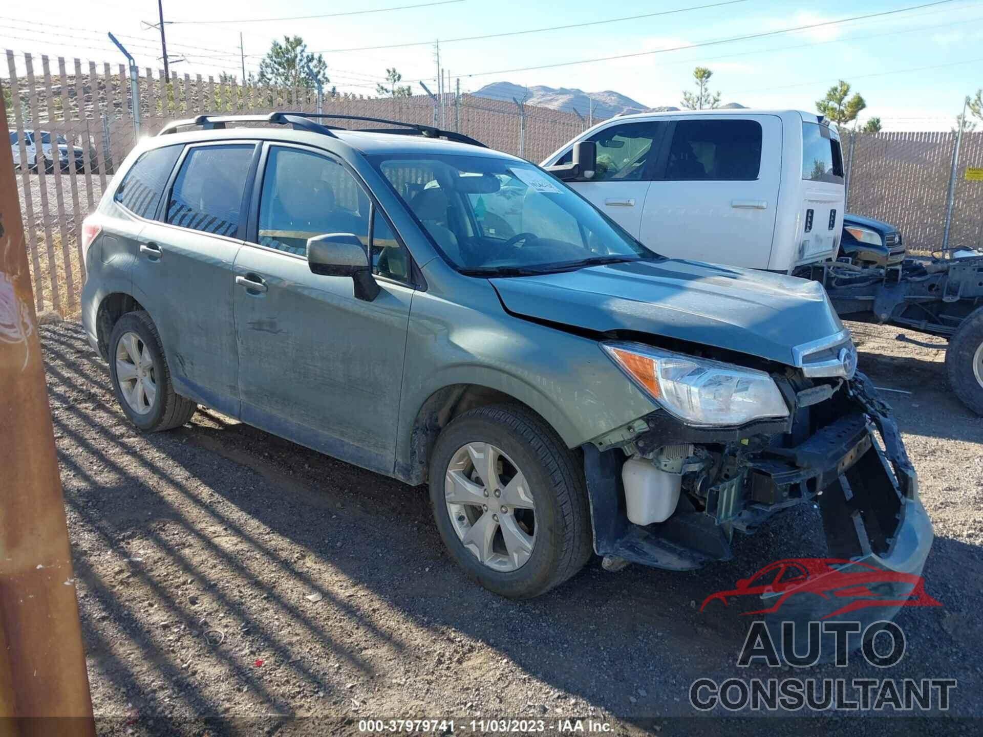 SUBARU FORESTER 2016 - JF2SJADCXGH484837