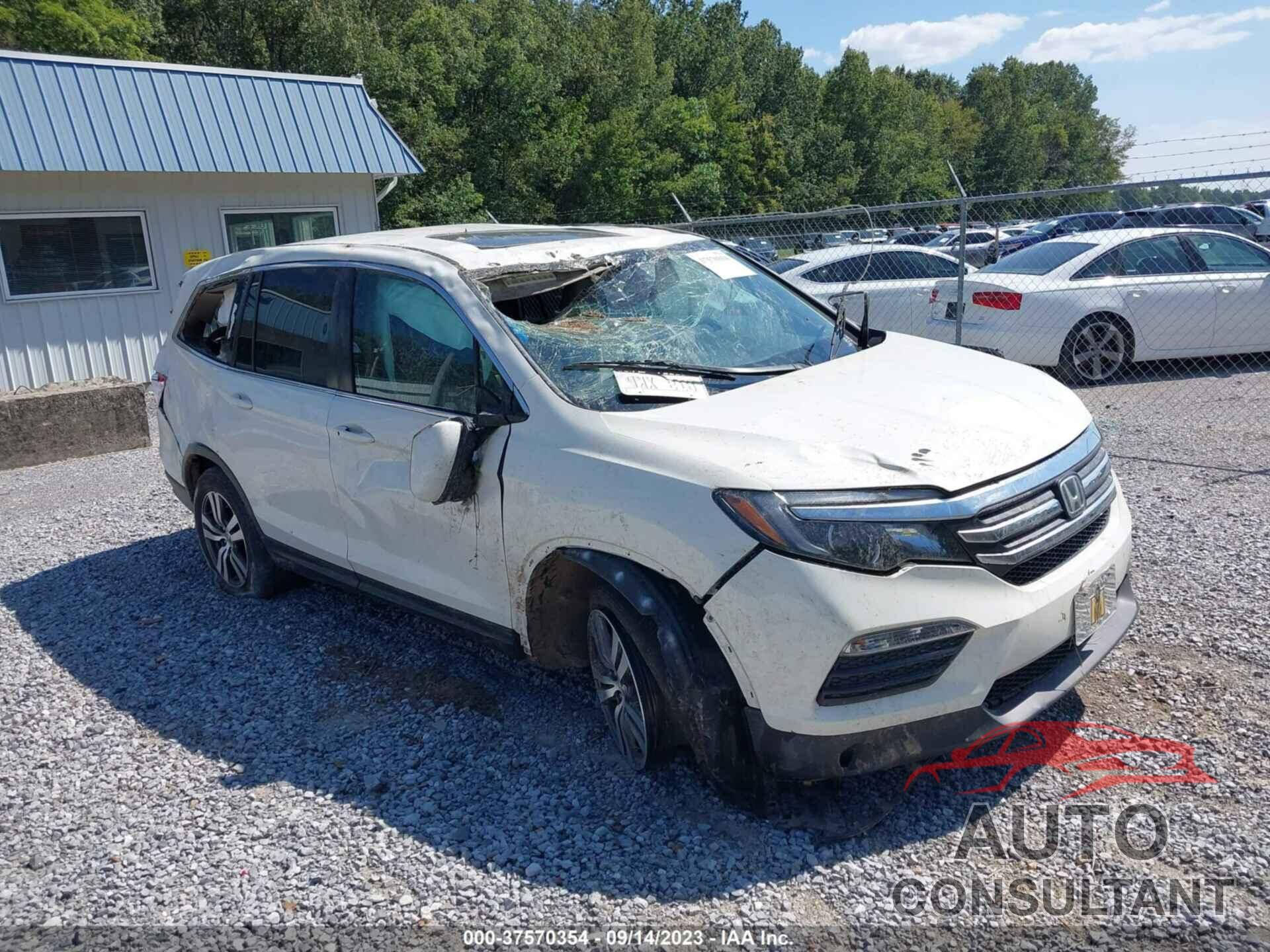 HONDA PILOT 2016 - 5FNYF5H62GB028577