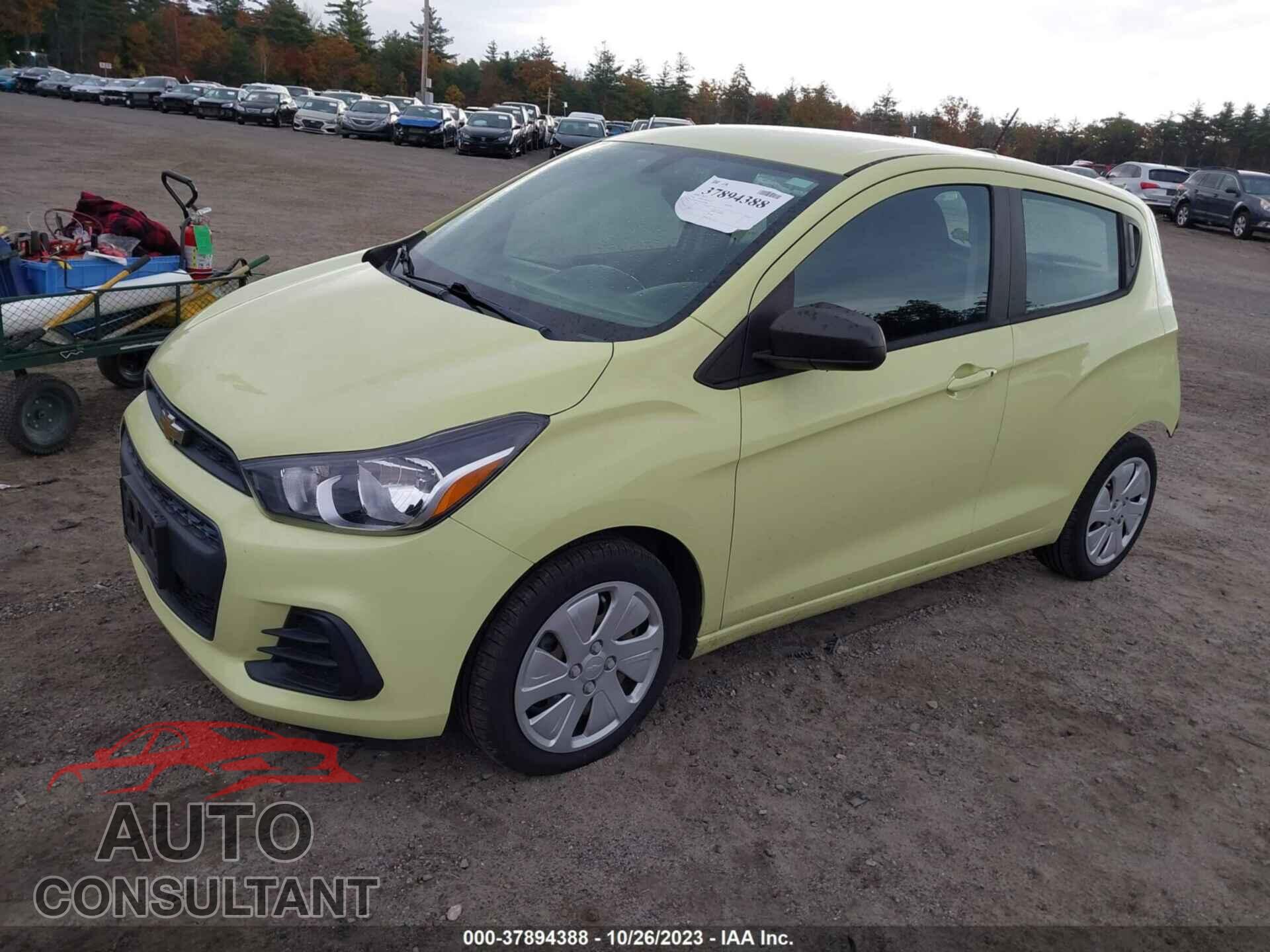 CHEVROLET SPARK 2018 - KL8CB6SA0JC449140