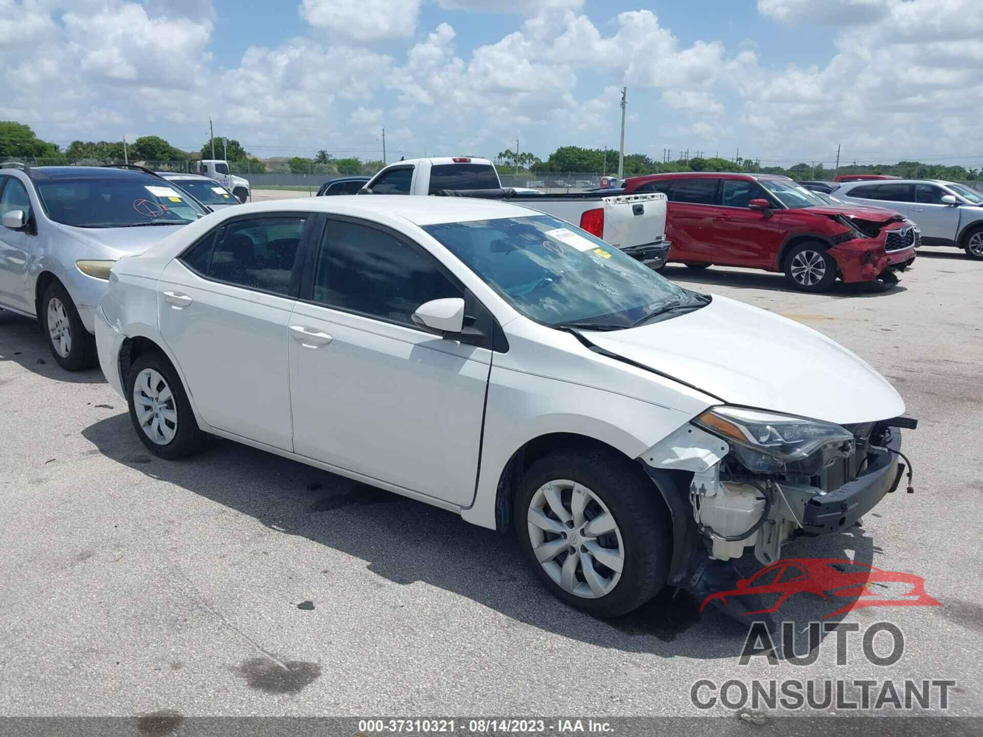TOYOTA COROLLA 2017 - 5YFBURHE1HP586646