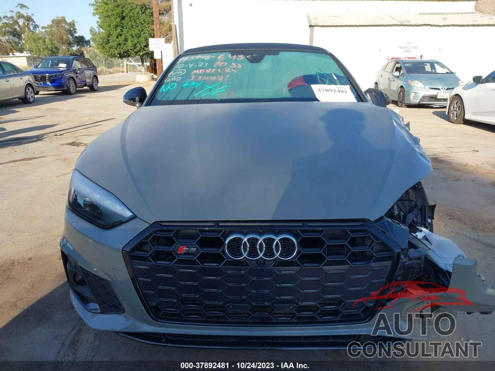 AUDI S5 SPORTBACK 2020 - WAUC4CF5XLA010939