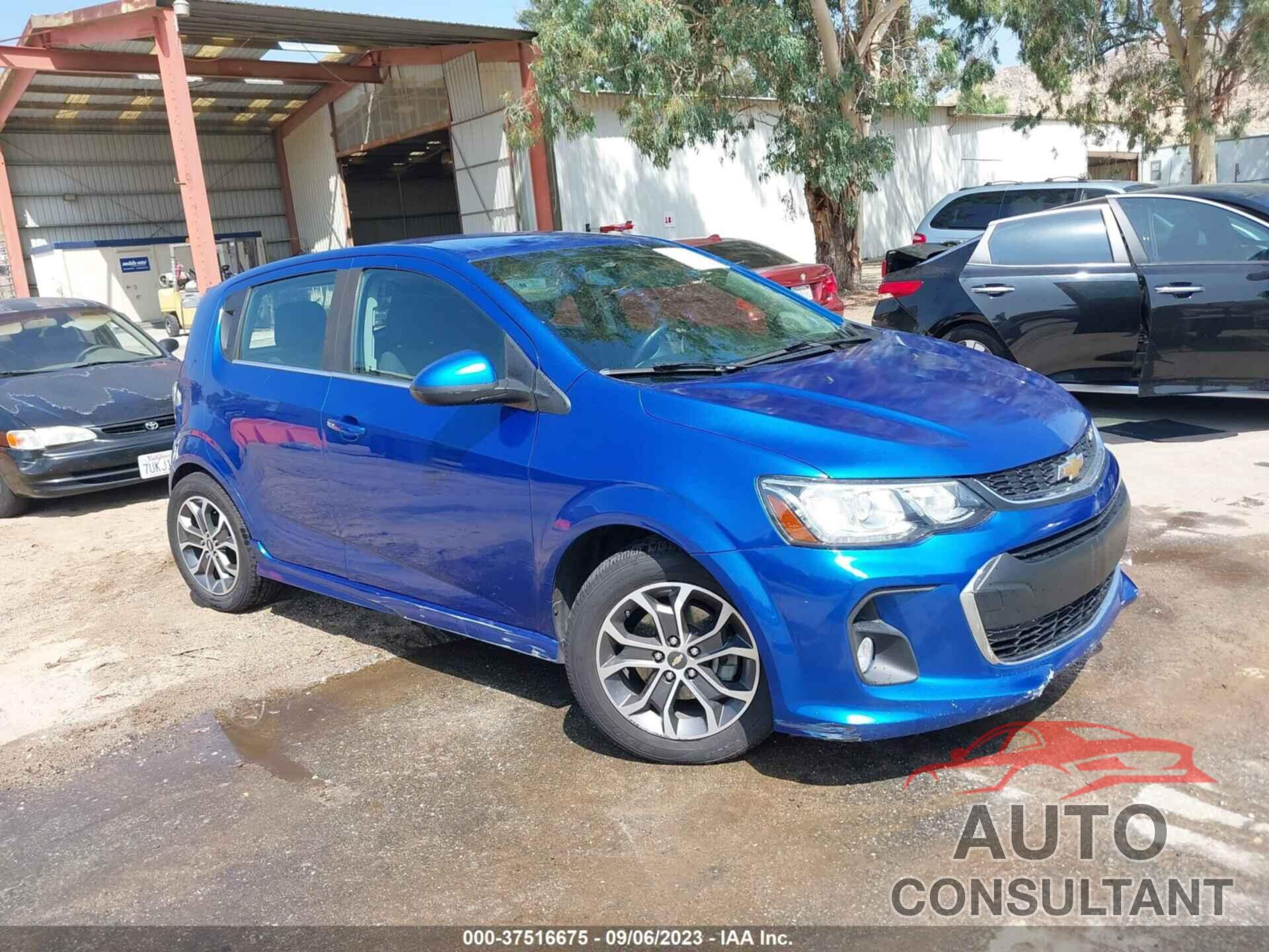 CHEVROLET SONIC 2017 - 1G1JD6SH7H4148254