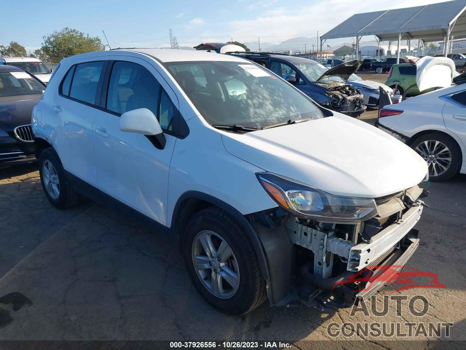 CHEVROLET TRAX 2019 - 3GNCJKSB8KL379573