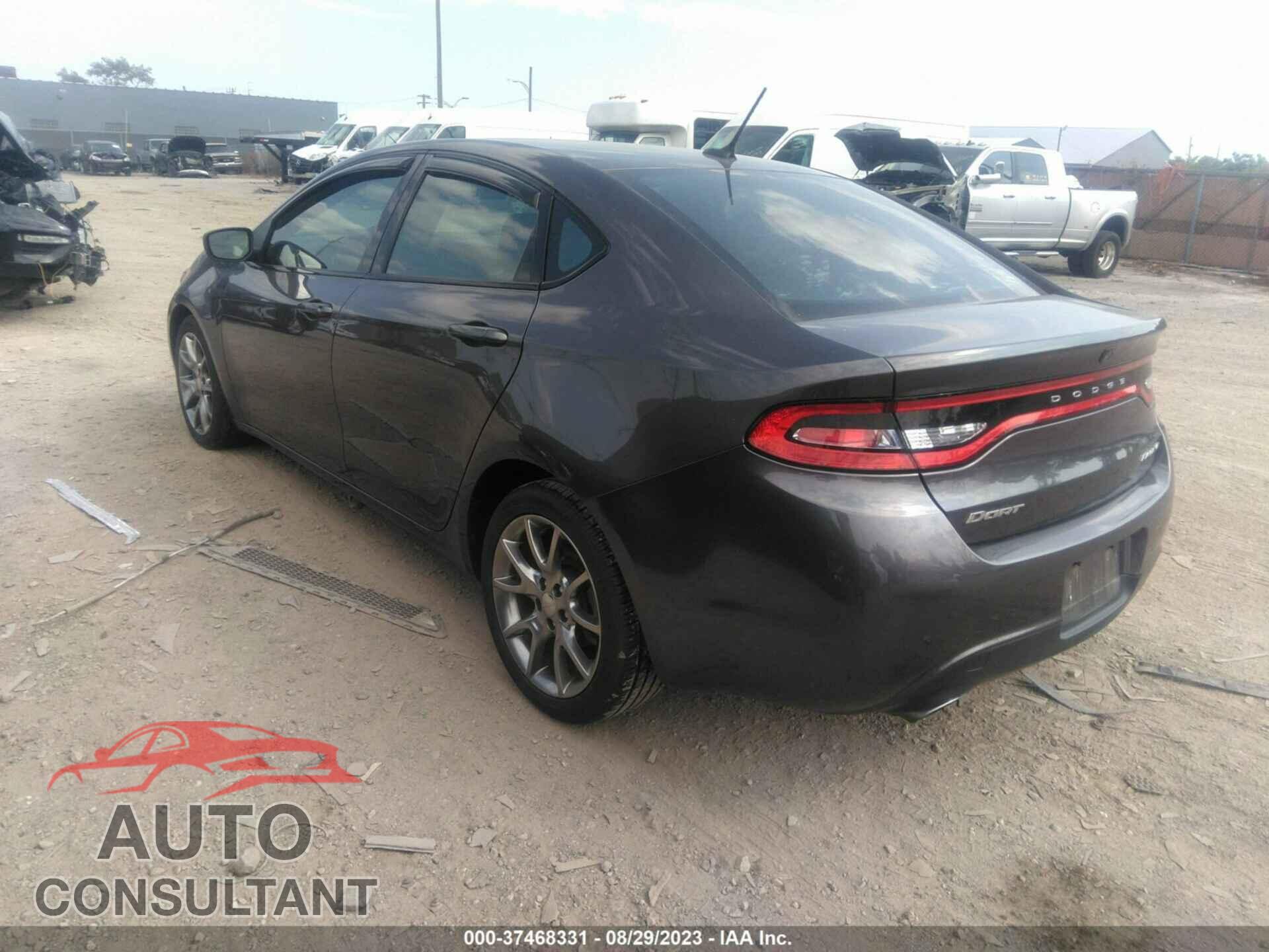 DODGE DART 2015 - 1C3CDFBB2FD159594