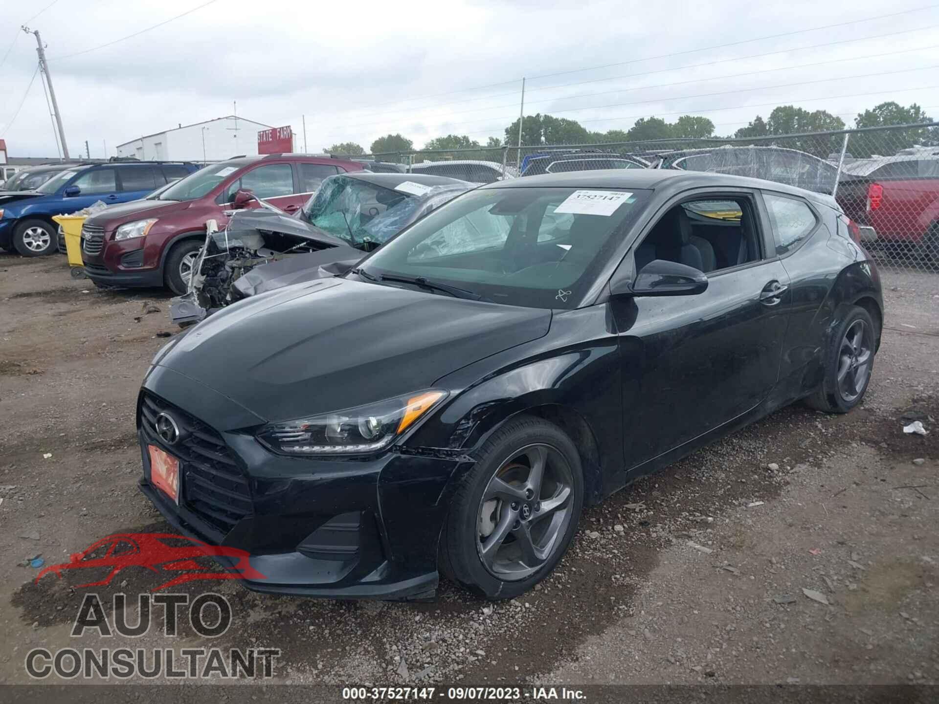 HYUNDAI VELOSTER 2019 - KMHTG6AF1KU013359