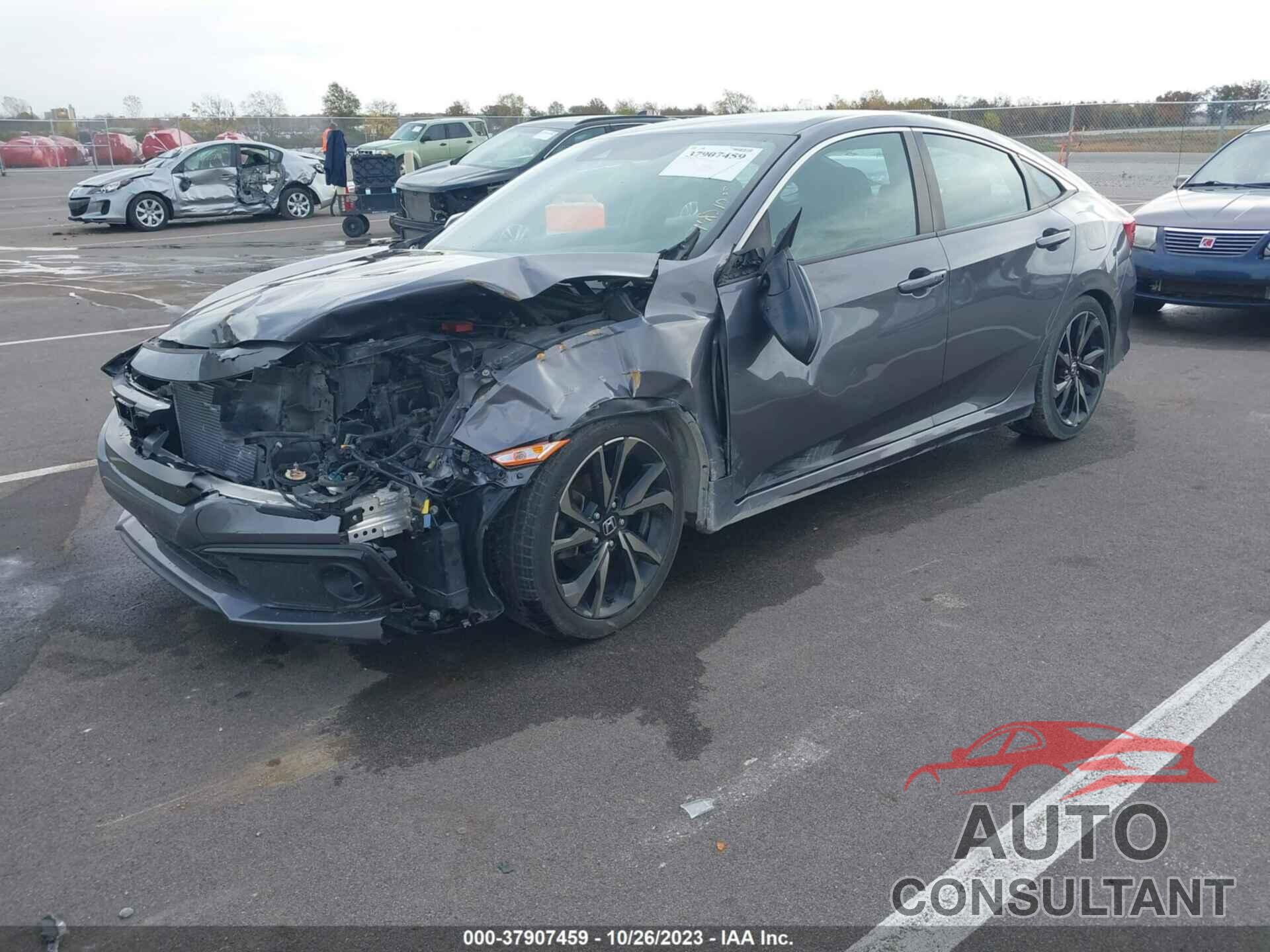 HONDA CIVIC SEDAN 2019 - 2HGFC2F80KH509872