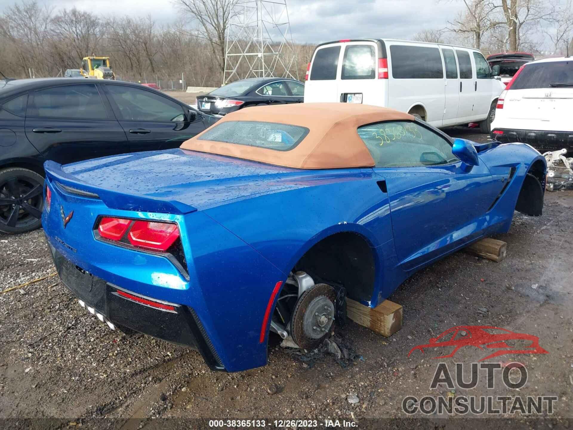 CHEVROLET CORVETTE 2016 - 1G1YL3D73G5122585