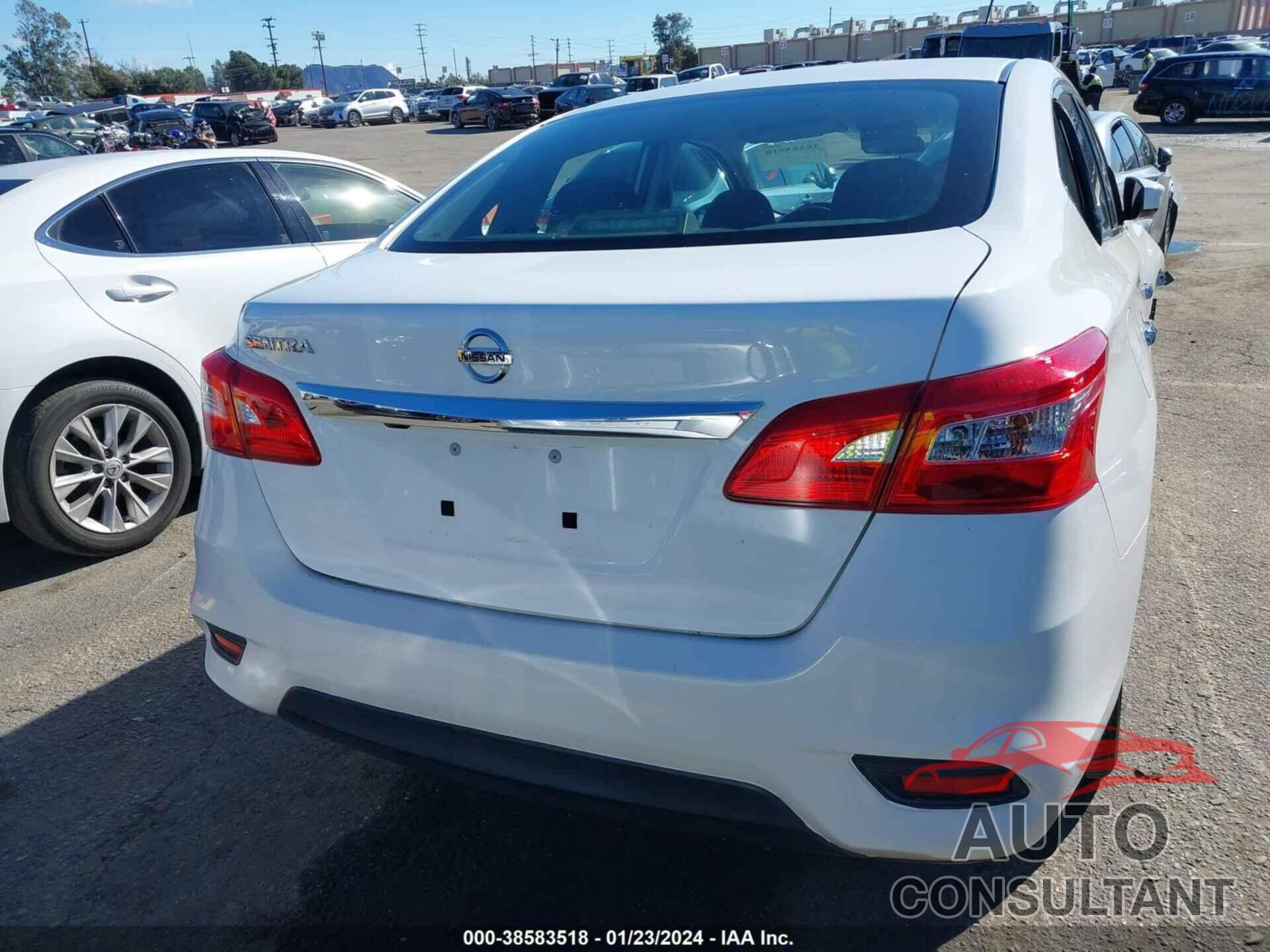 NISSAN SENTRA 2019 - 3N1AB7AP6KY201898