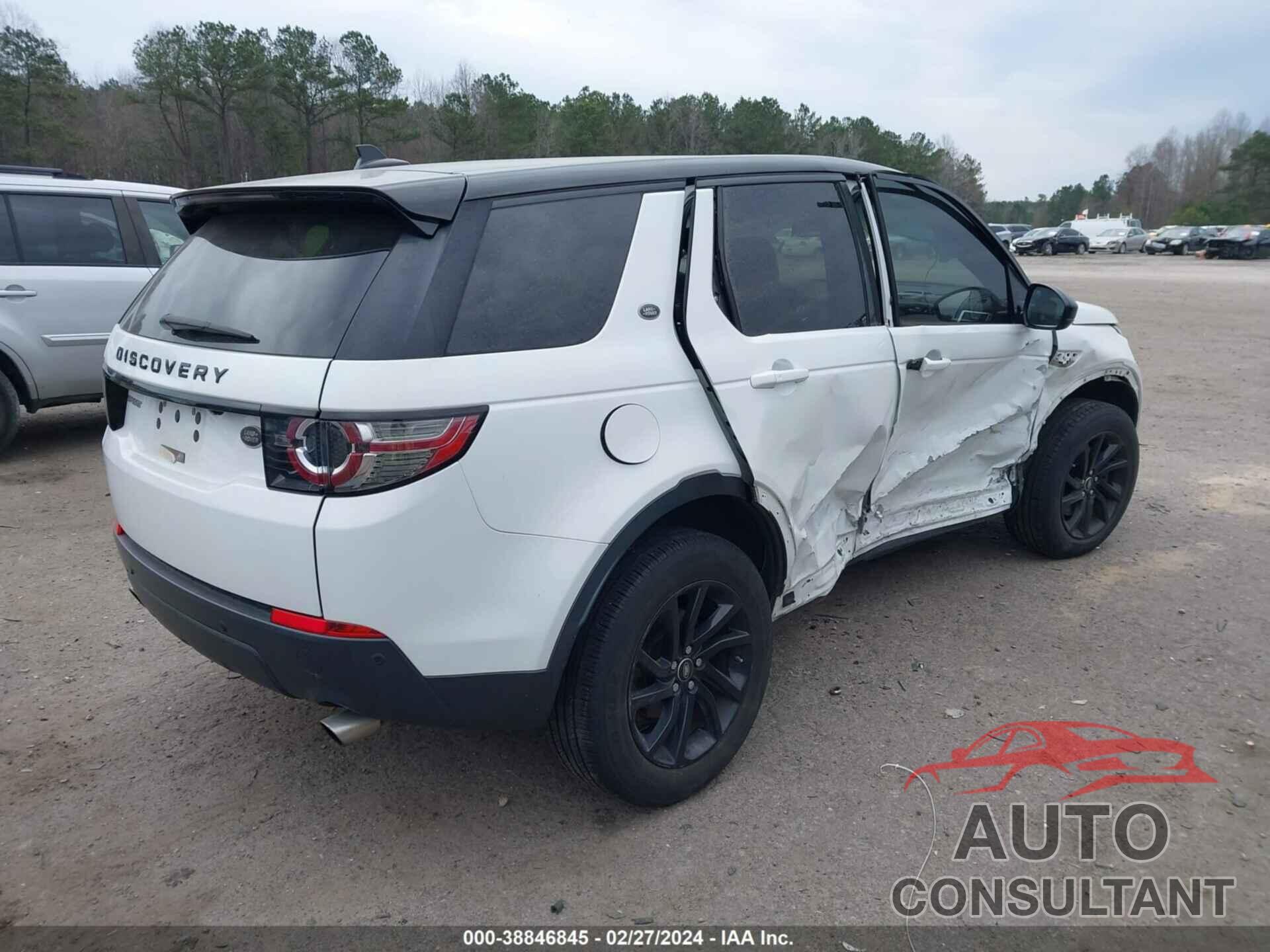 LAND ROVER DISCOVERY SPORT 2016 - SALCR2BG7GH554990