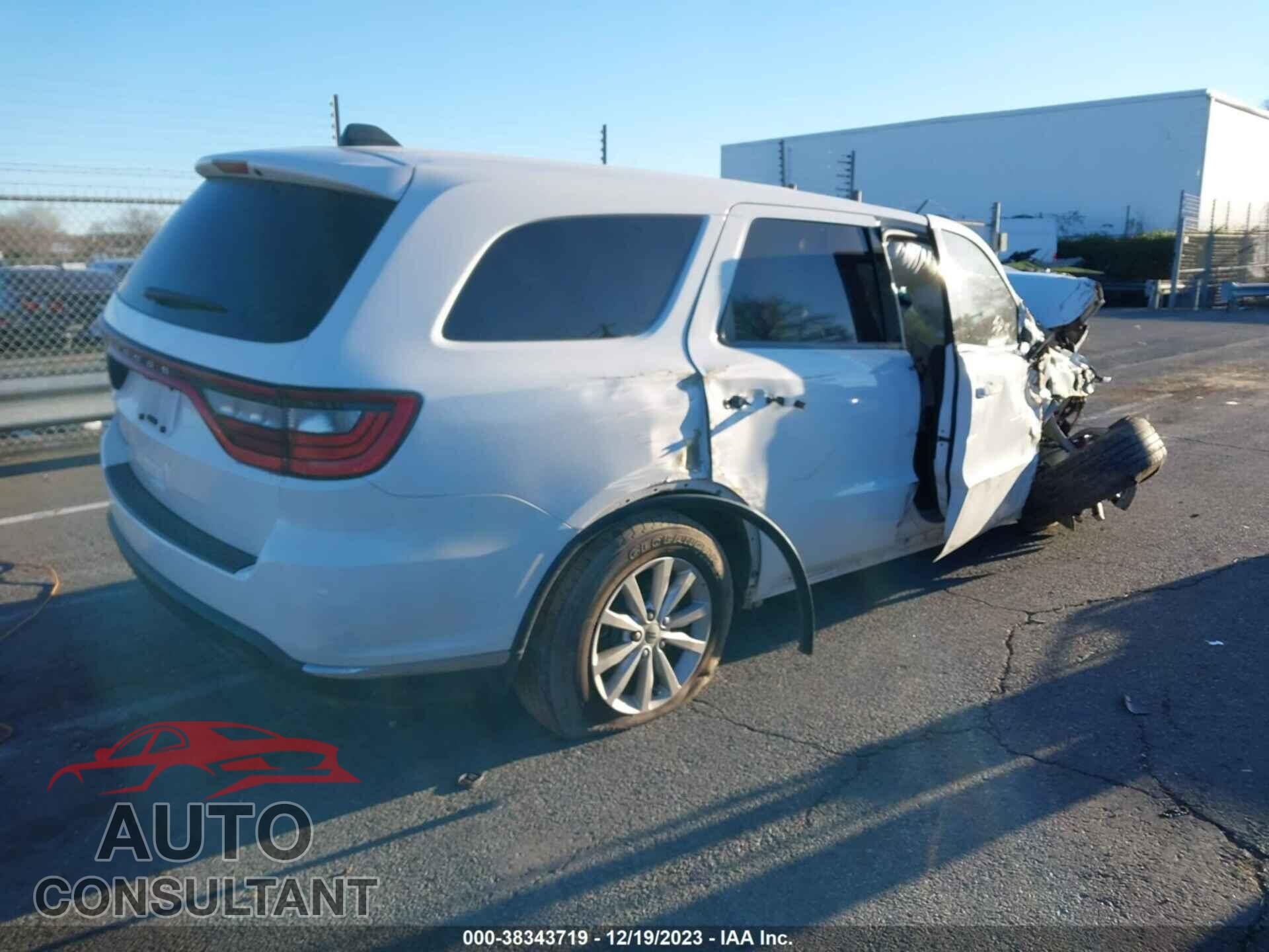 DODGE DURANGO 2019 - 1C4RDHAG8KC721755